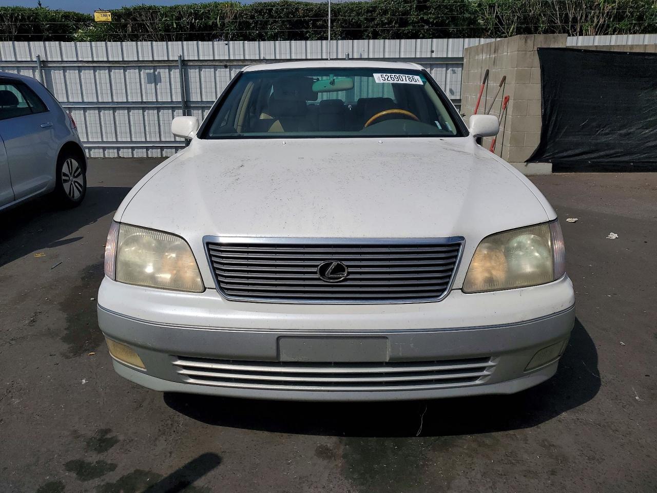 2000 Lexus Ls 400 White vin: JT8BH28F9Y0179638