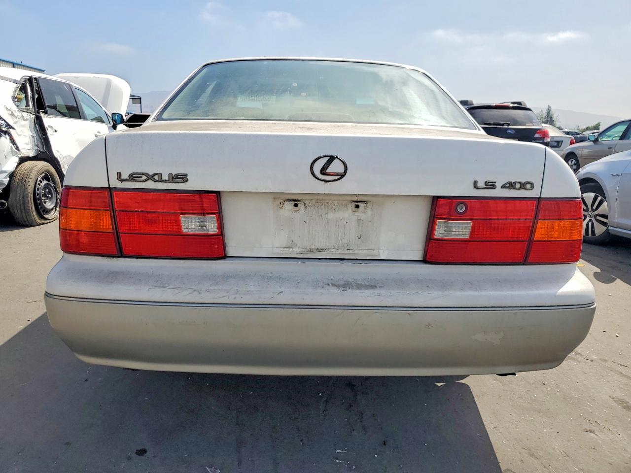 2000 Lexus Ls 400 White vin: JT8BH28F9Y0179638