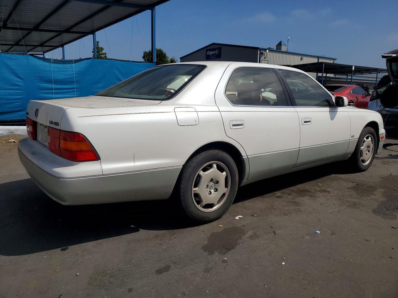 2000 Lexus Ls 400 White vin: JT8BH28F9Y0179638