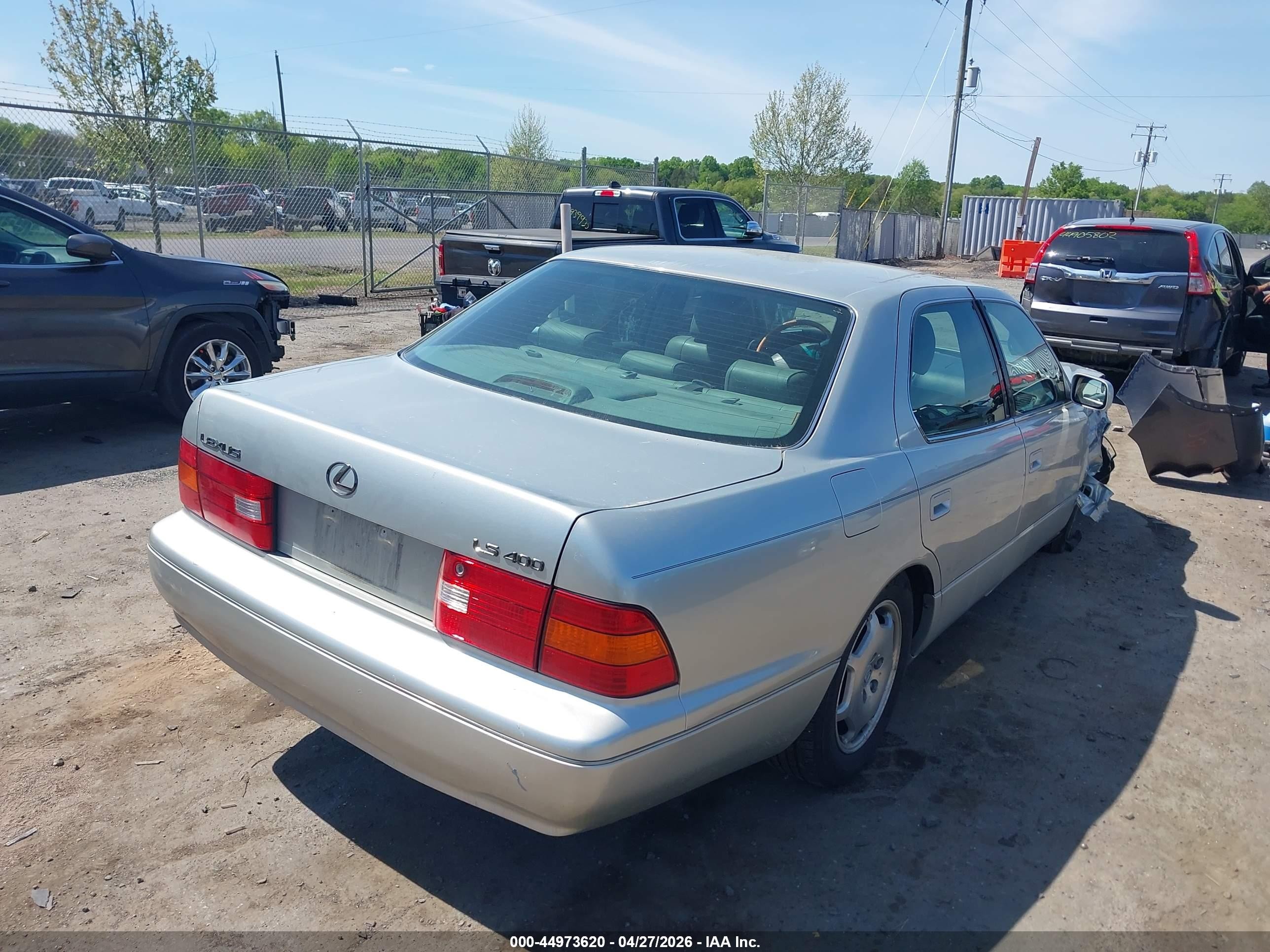 2000 Lexus Ls 400   Silver vin: JT8BH28F9Y0181583
