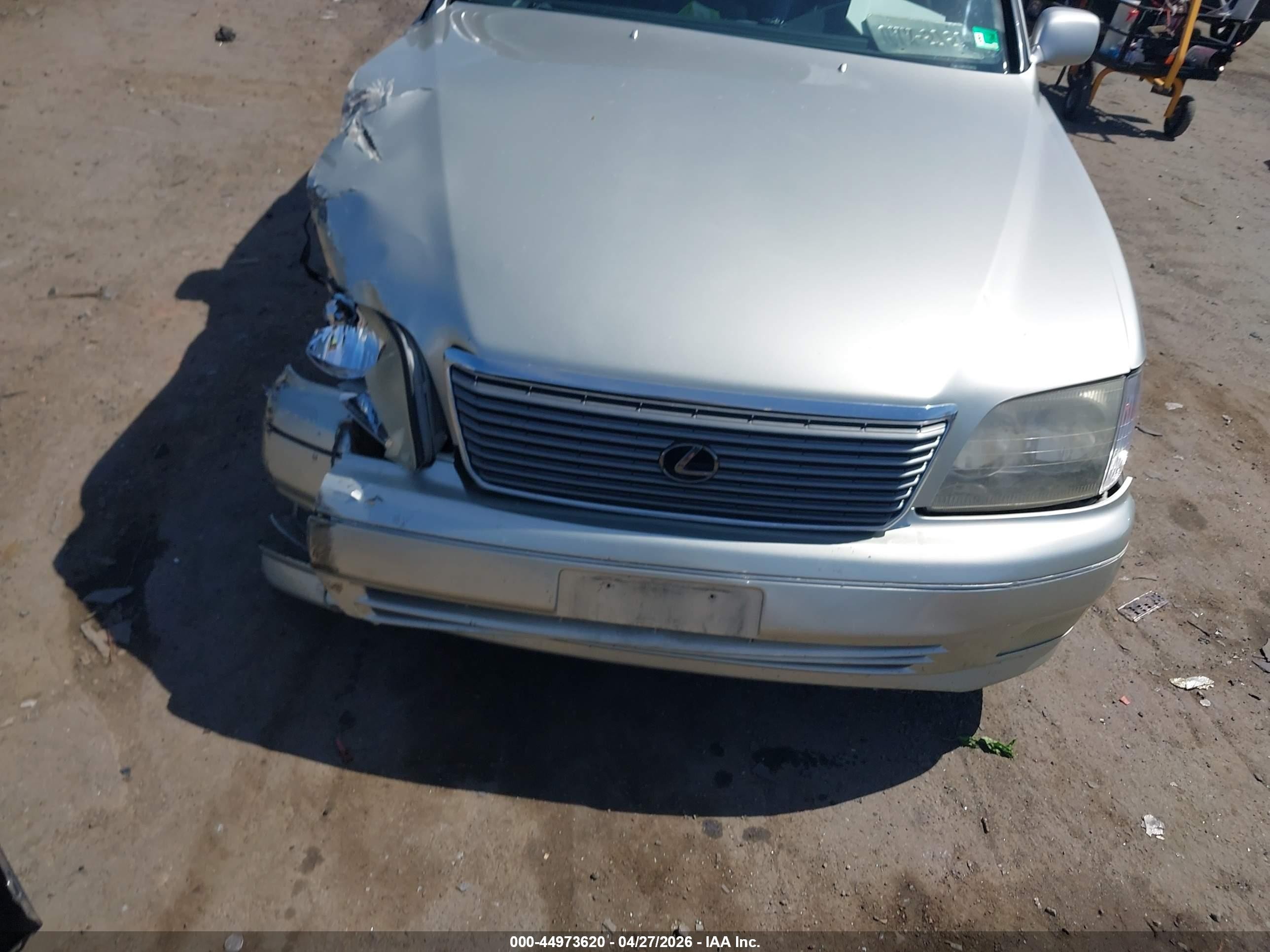 2000 Lexus Ls 400   Silver vin: JT8BH28F9Y0181583