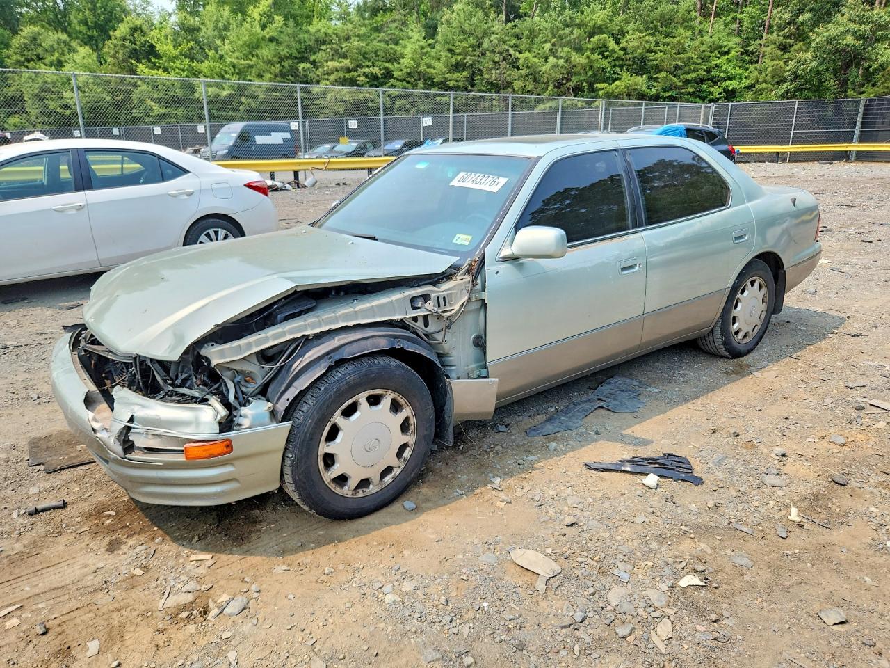 1997 Lexus Ls 400 Silver vin: JT8BH28FXV0082041