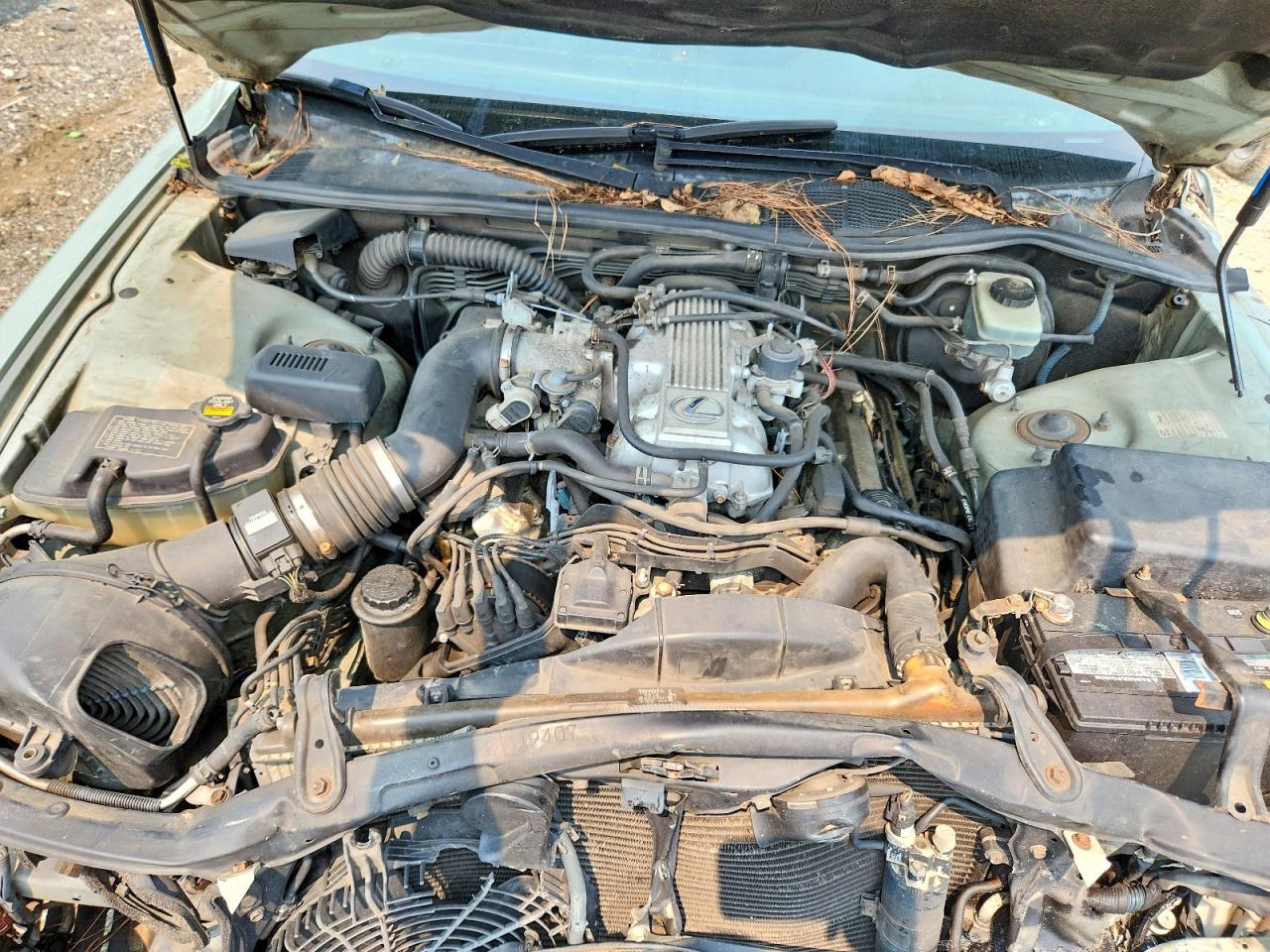 1997 Lexus Ls 400 Silver vin: JT8BH28FXV0082041