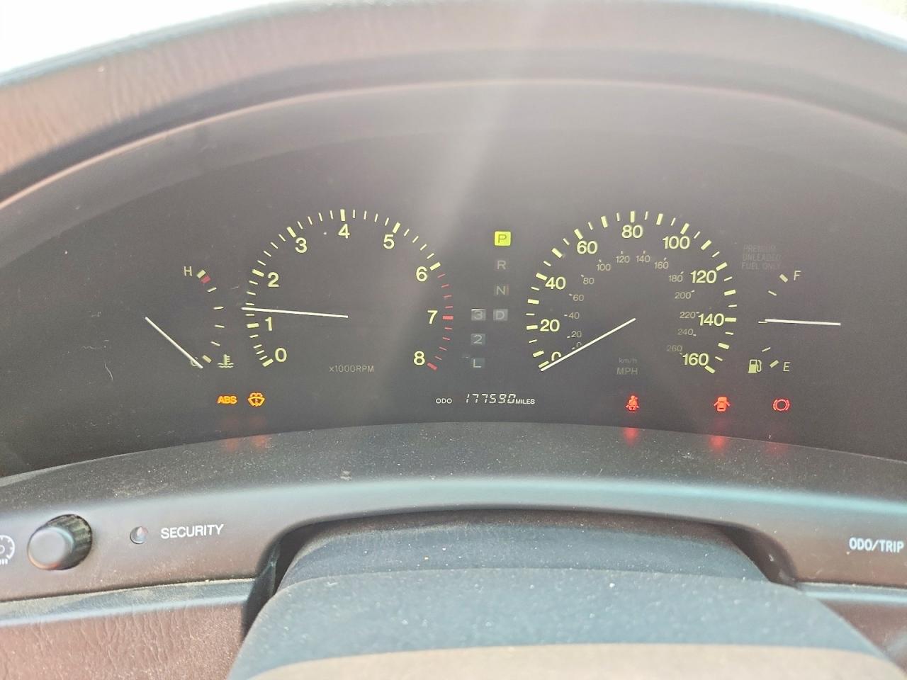 1997 Lexus Ls 400 Silver vin: JT8BH28FXV0082041