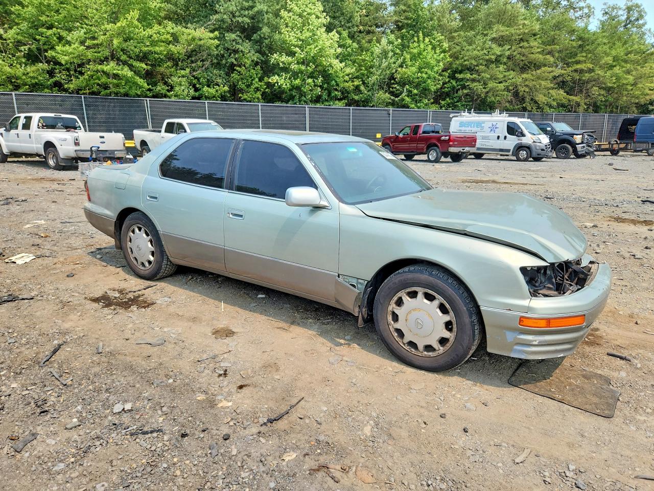 1997 Lexus Ls 400 Silver vin: JT8BH28FXV0082041