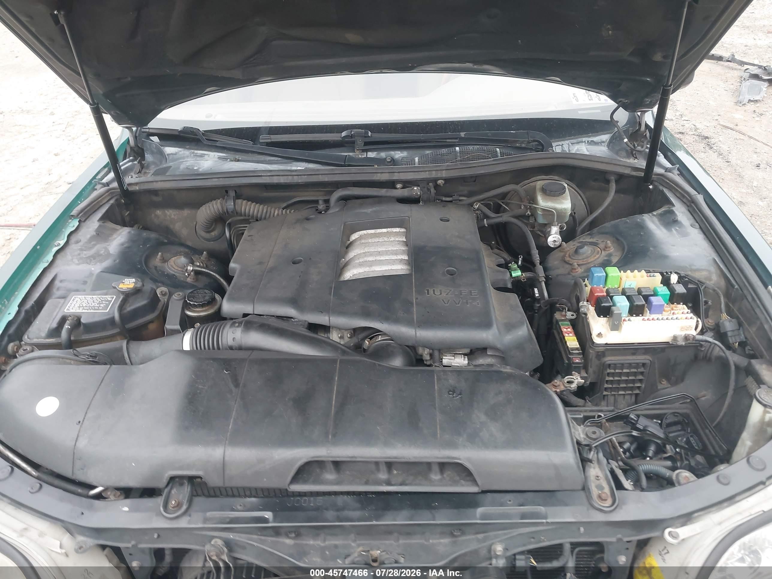 1999 Lexus Ls 400   Green vin: JT8BH28FXX0142743