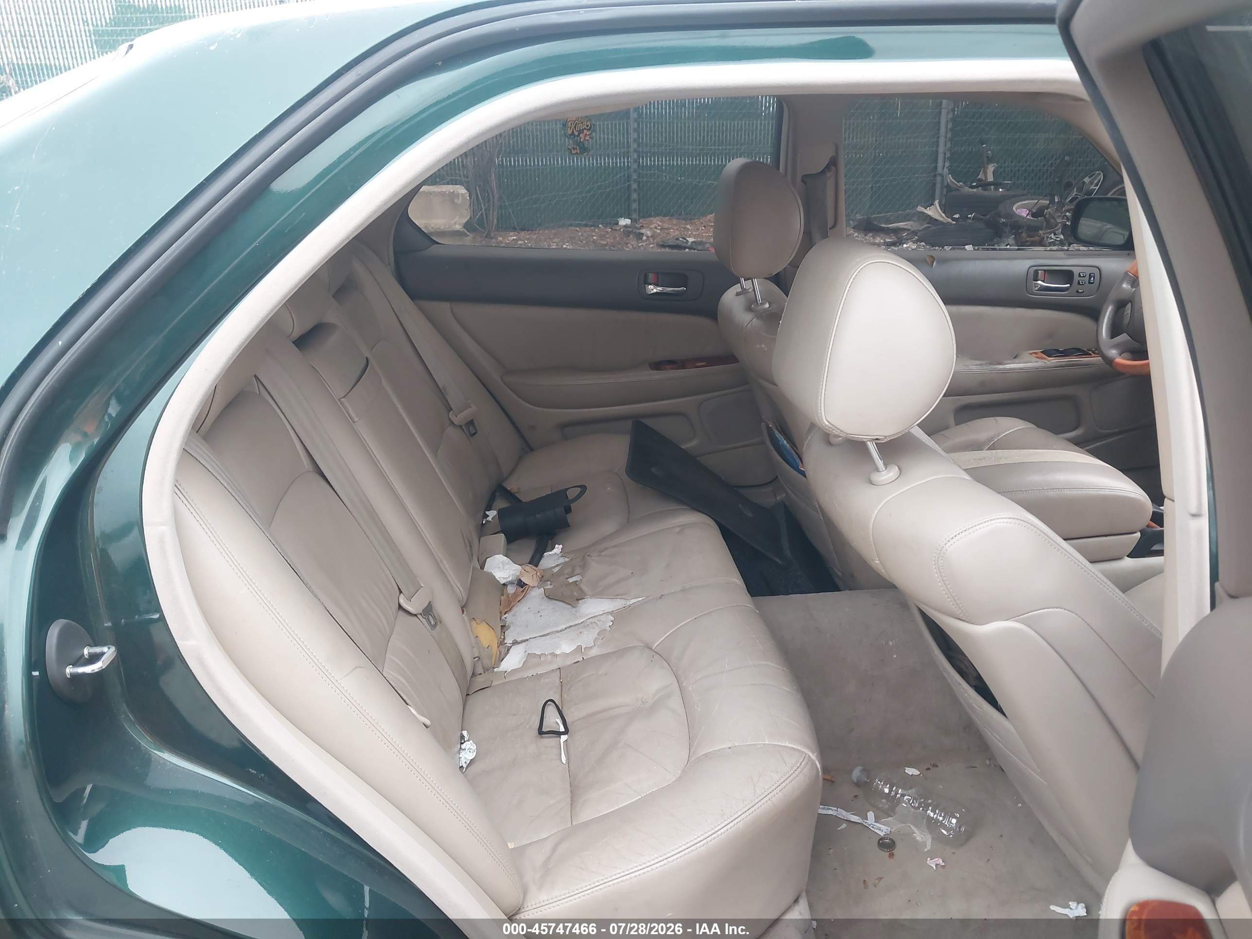 1999 Lexus Ls 400   Green vin: JT8BH28FXX0142743