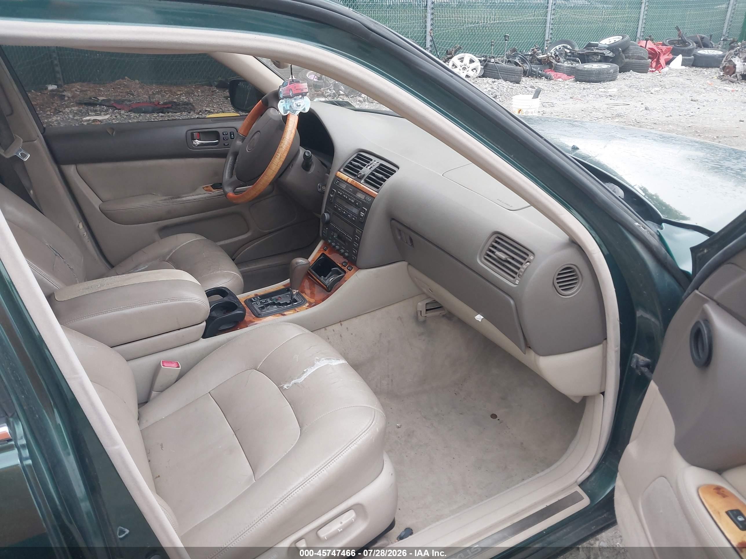 1999 Lexus Ls 400   Green vin: JT8BH28FXX0142743