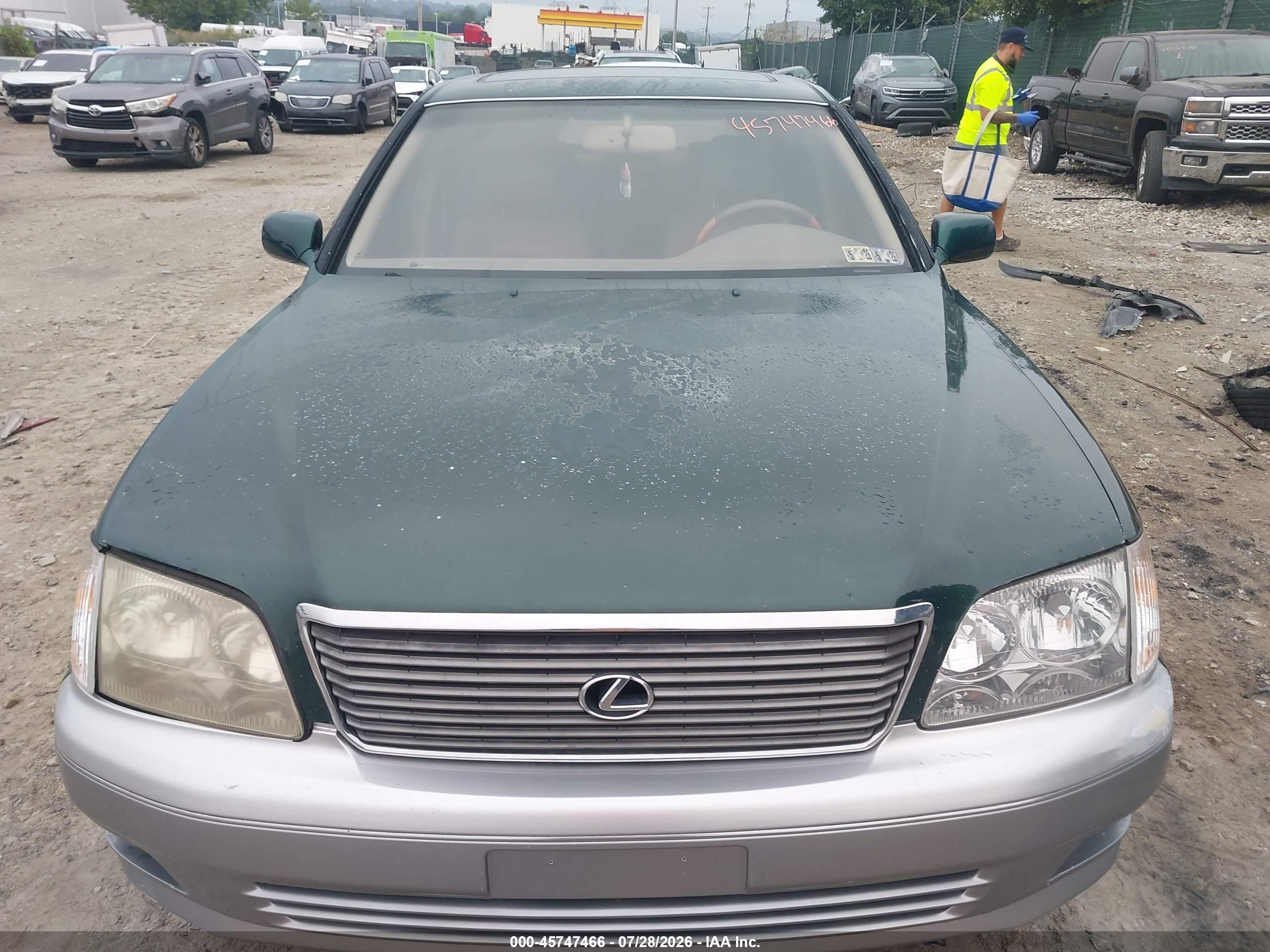 1999 Lexus Ls 400   Green vin: JT8BH28FXX0142743