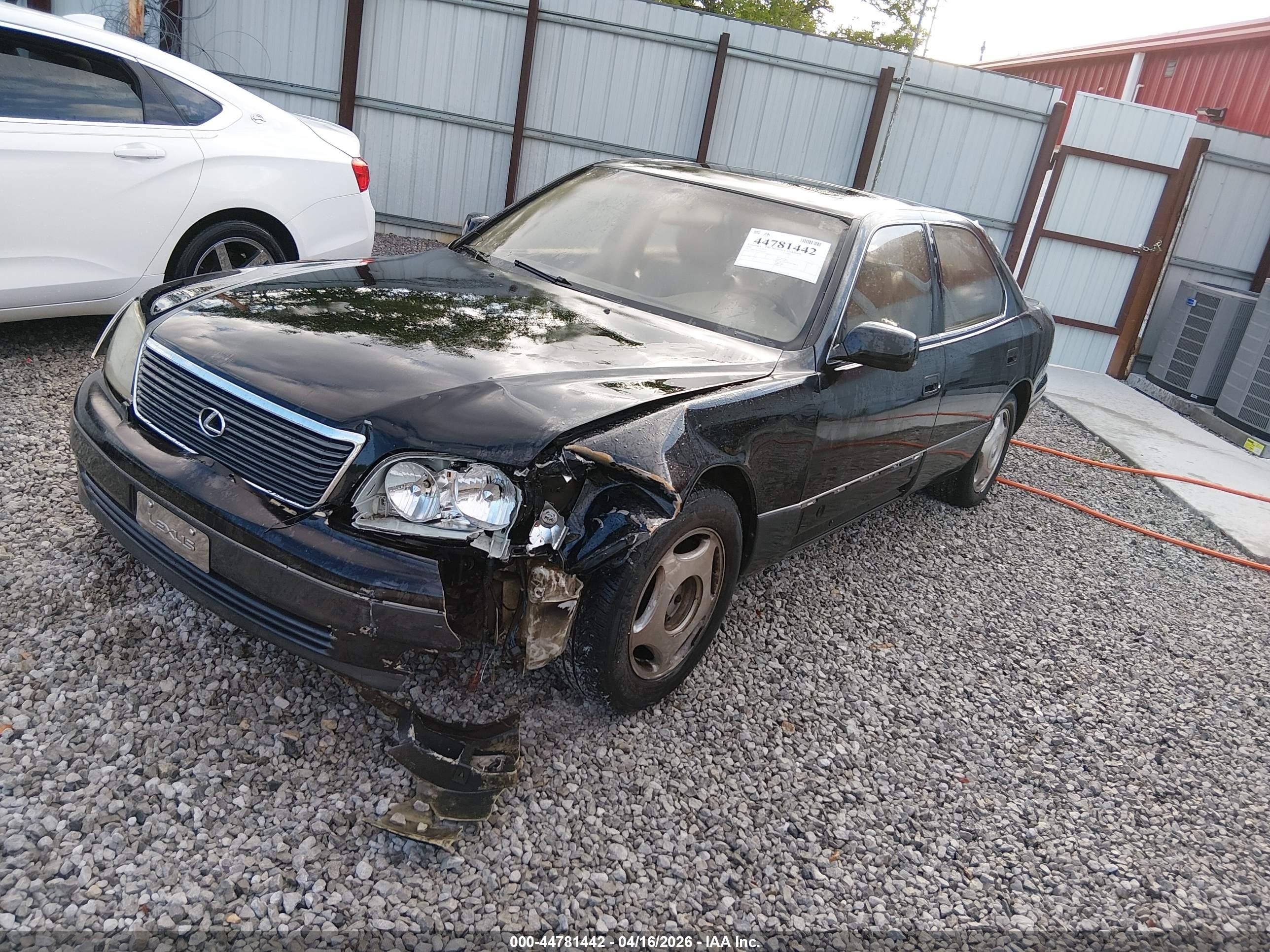 1999 Lexus Ls 400   Black vin: JT8BH28FXX0158151