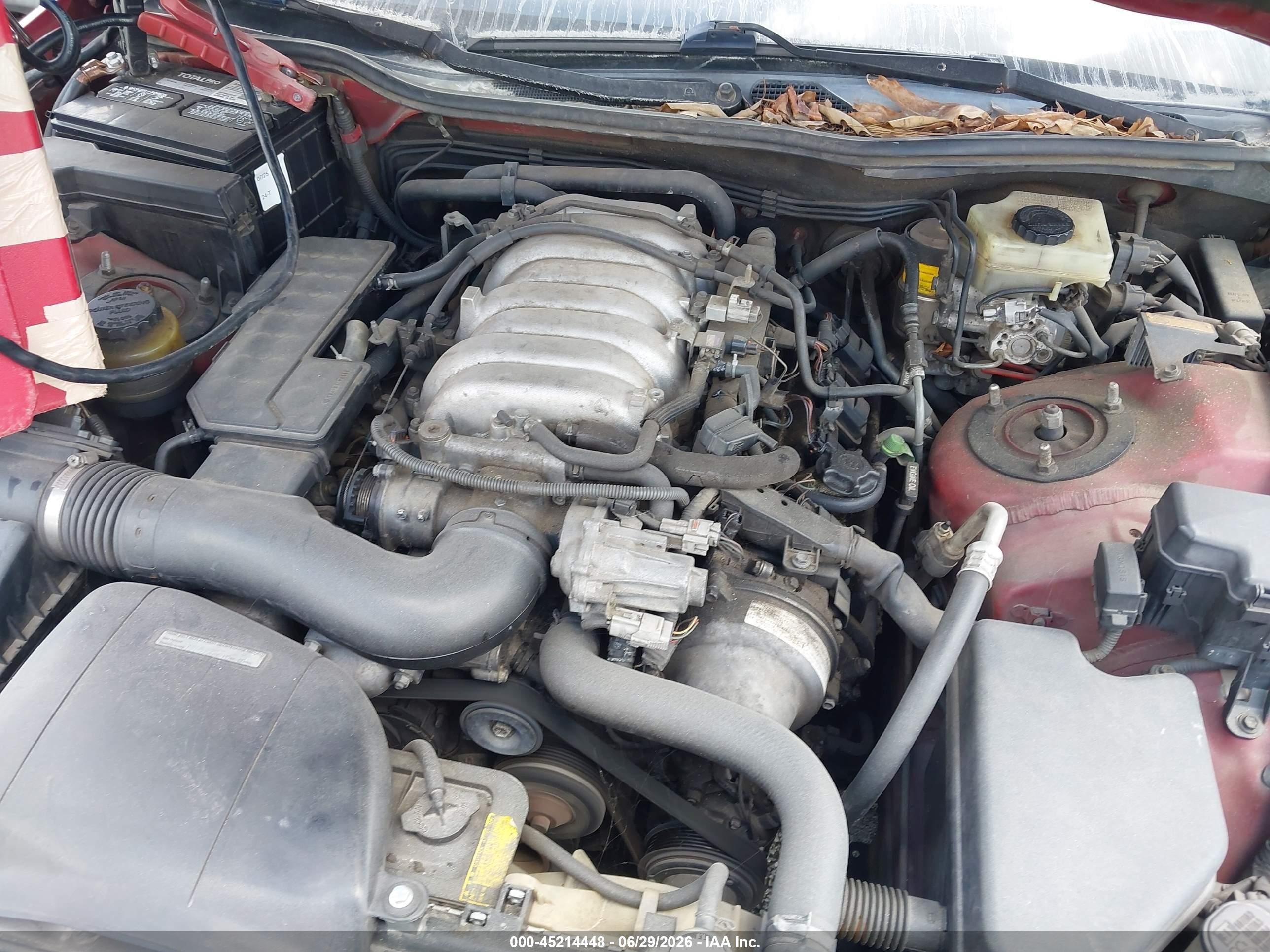 2000 Lexus Gs 400   Burgundy vin: JT8BH68X1Y0023934