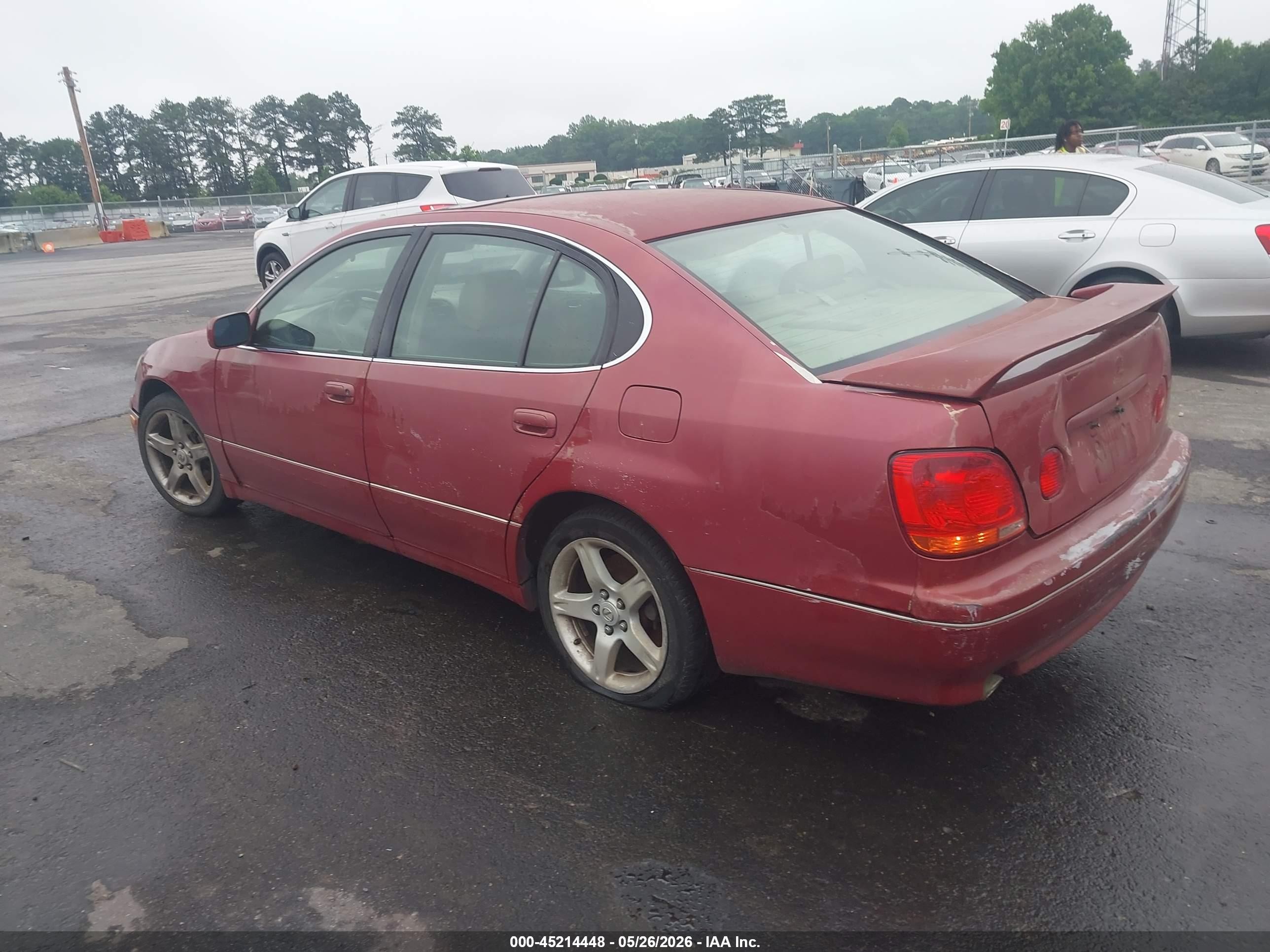 2000 Lexus Gs 400   Burgundy vin: JT8BH68X1Y0023934