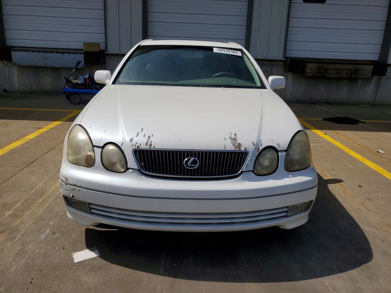 2000 Lexus Gs 400 White vin: JT8BH68X2Y0022680