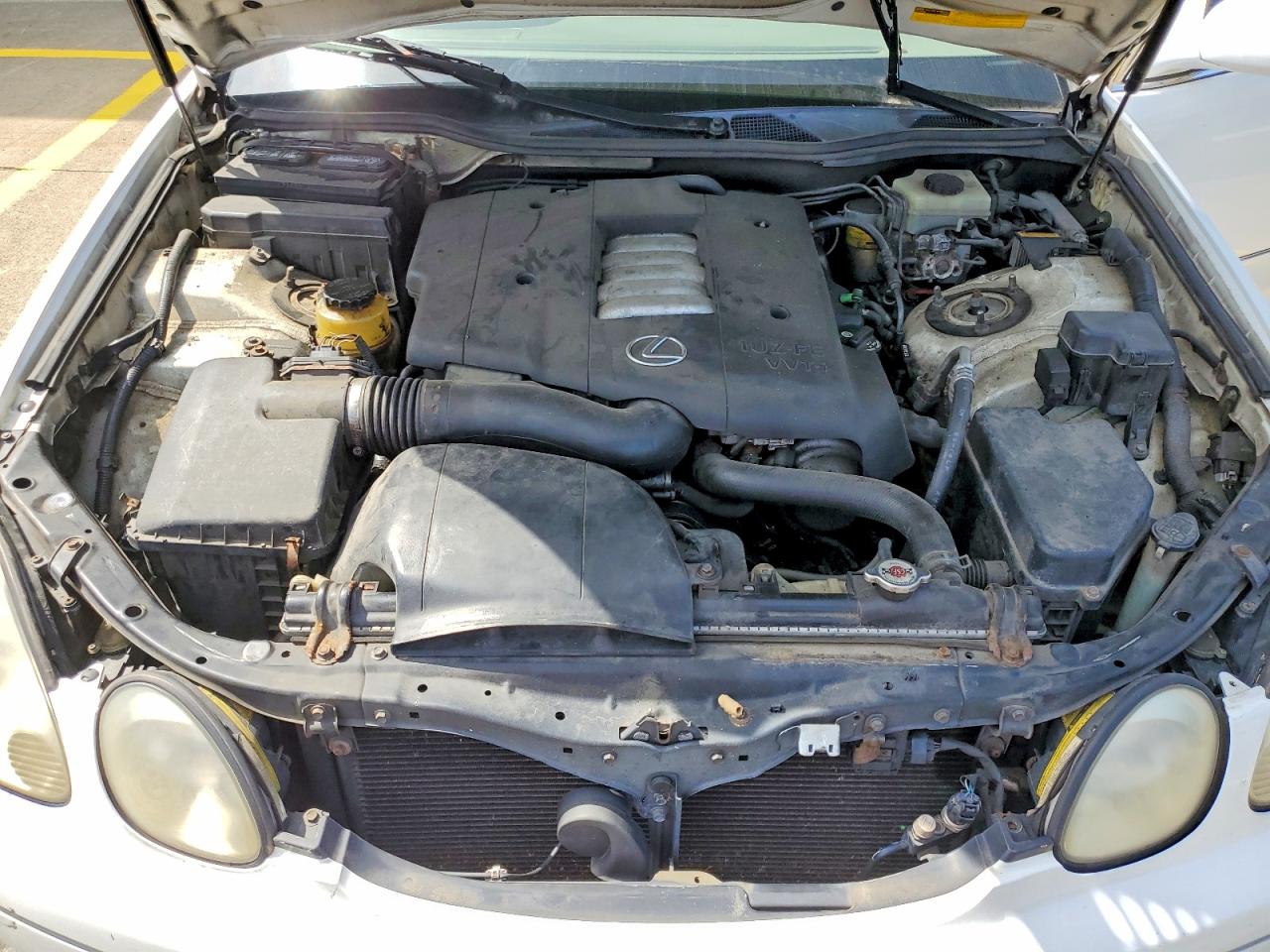 2000 Lexus Gs 400 White vin: JT8BH68X2Y0022680