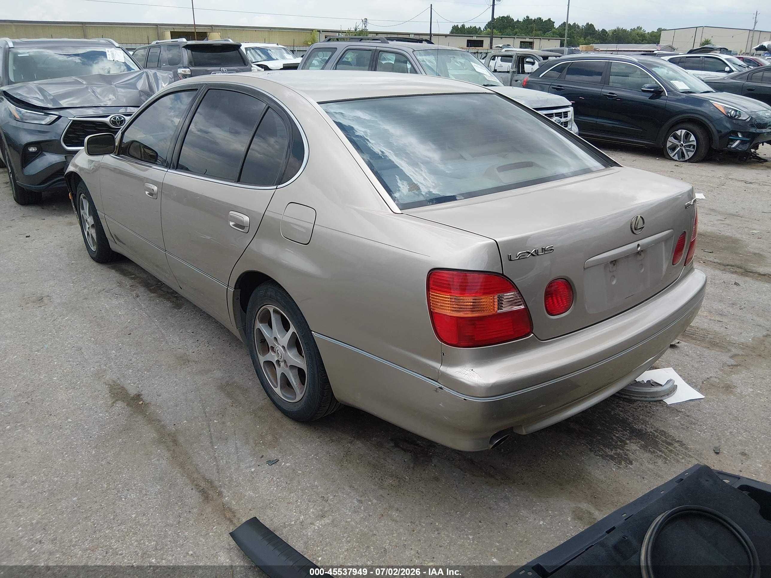 2000 Lexus Gs 400   Cream vin: JT8BH68X4Y0025161