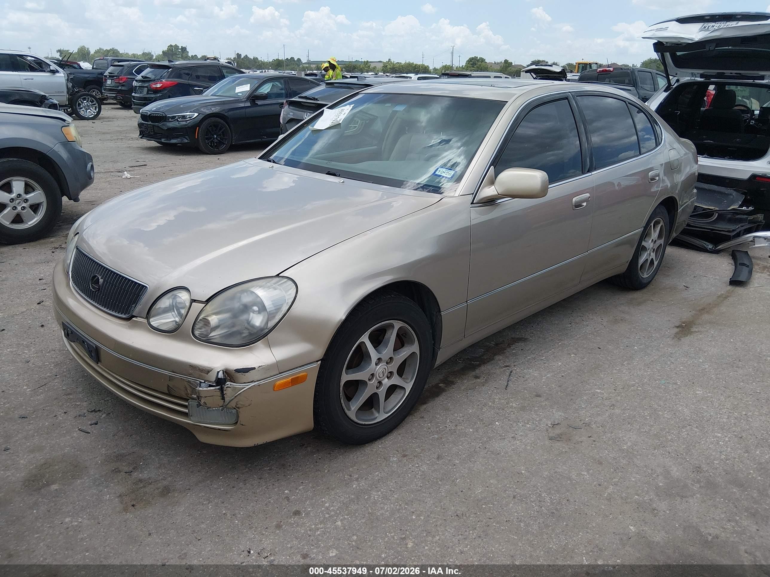 2000 Lexus Gs 400   Cream vin: JT8BH68X4Y0025161