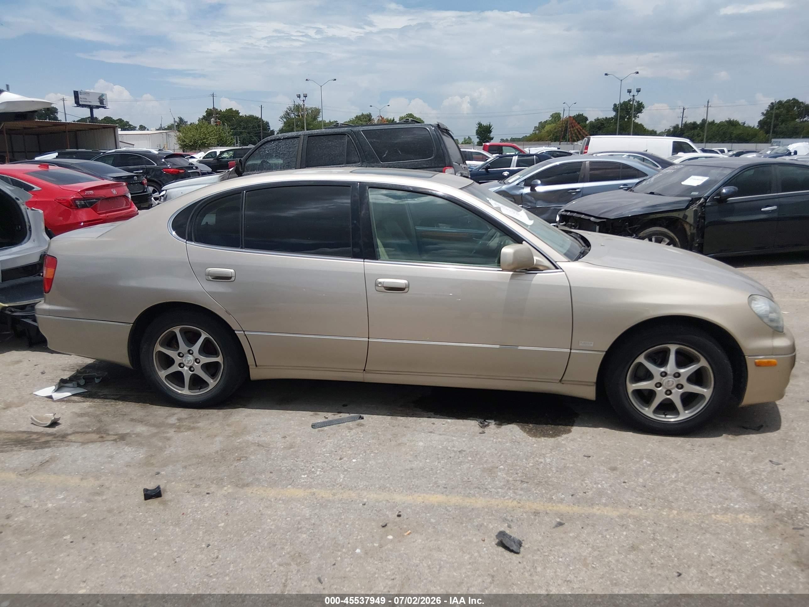 2000 Lexus Gs 400   Cream vin: JT8BH68X4Y0025161