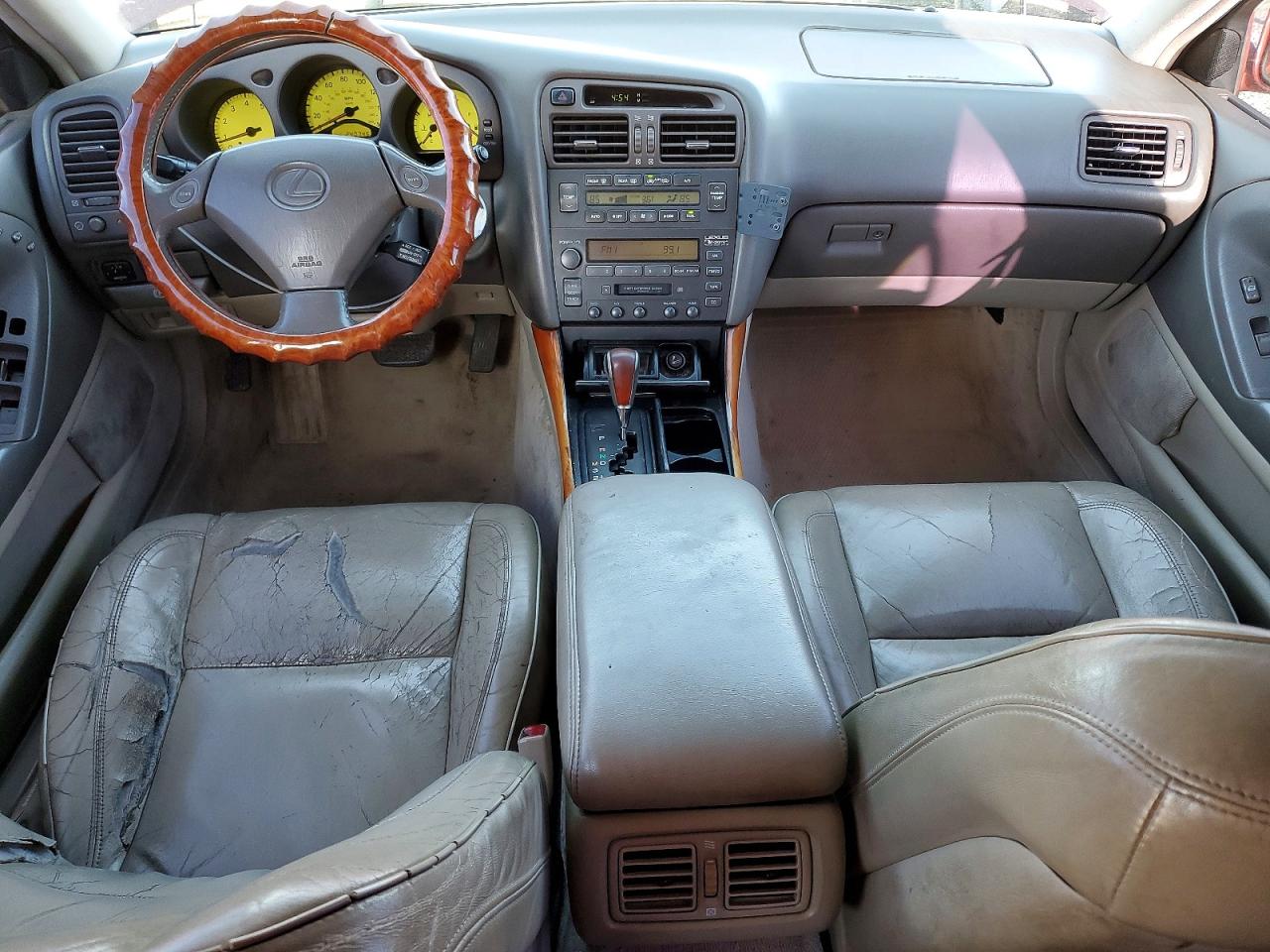 2000 Lexus Gs 400 Base Burgundy vin: JT8BH68X6Y0023010