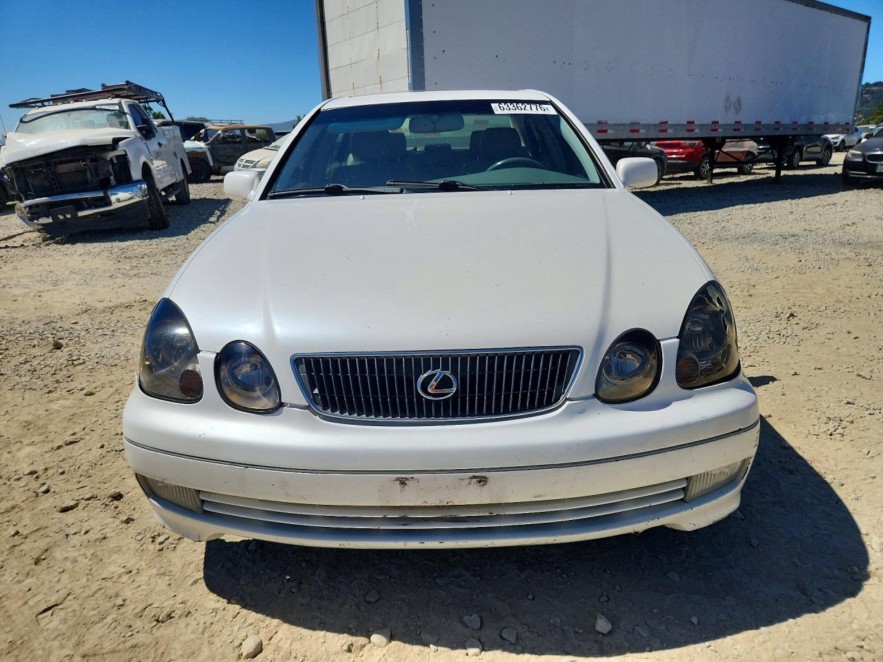 1998 Lexus Gs 400 White vin: JT8BH68X8W0002804