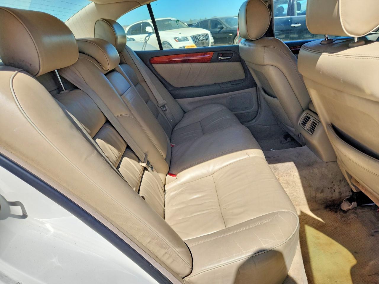 1998 Lexus Gs 400 White vin: JT8BH68X8W0002804