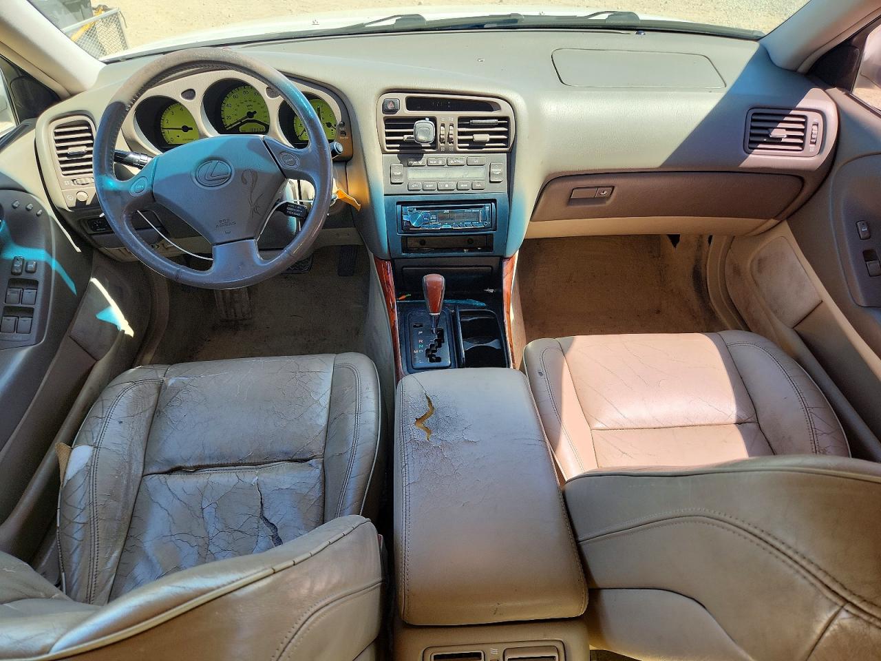 1998 Lexus Gs 400 White vin: JT8BH68X8W0002804