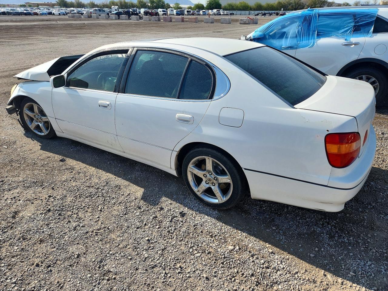 2000 Lexus Gs 400 White vin: JT8BH68X8Y0024417