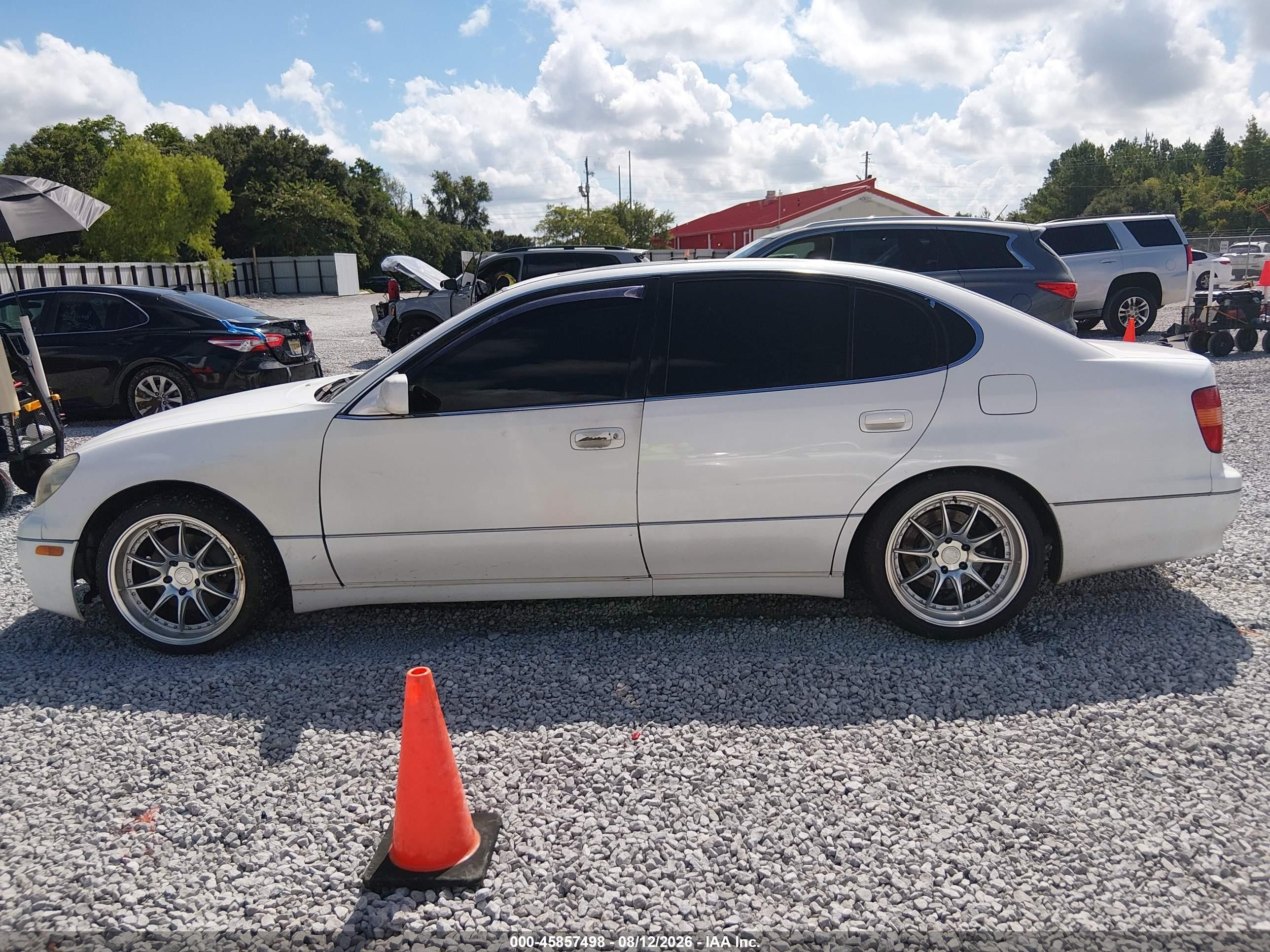 2000 Lexus Gs 400 White vin: JT8BH68X9Y0026273