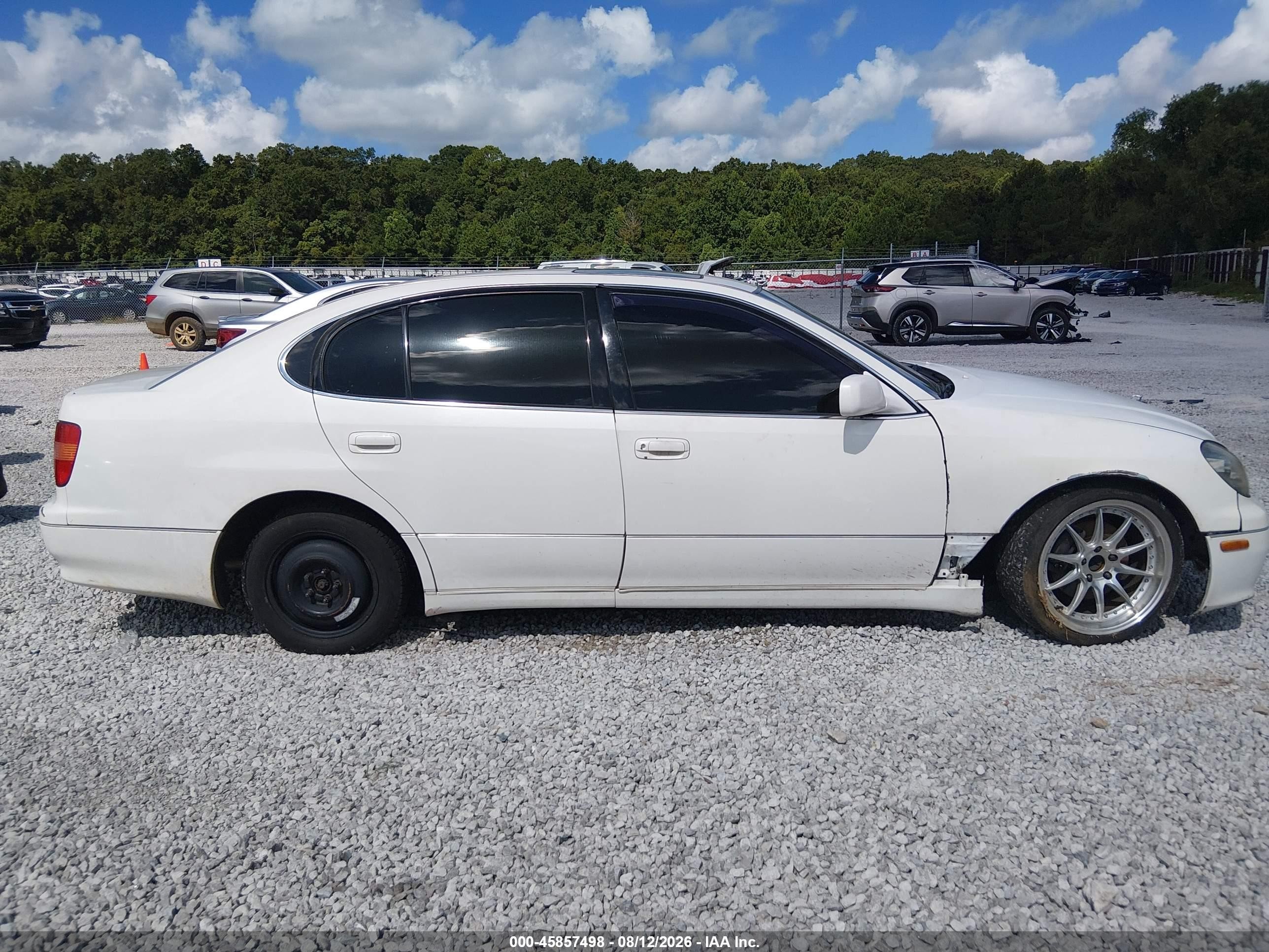 2000 Lexus Gs 400 White vin: JT8BH68X9Y0026273
