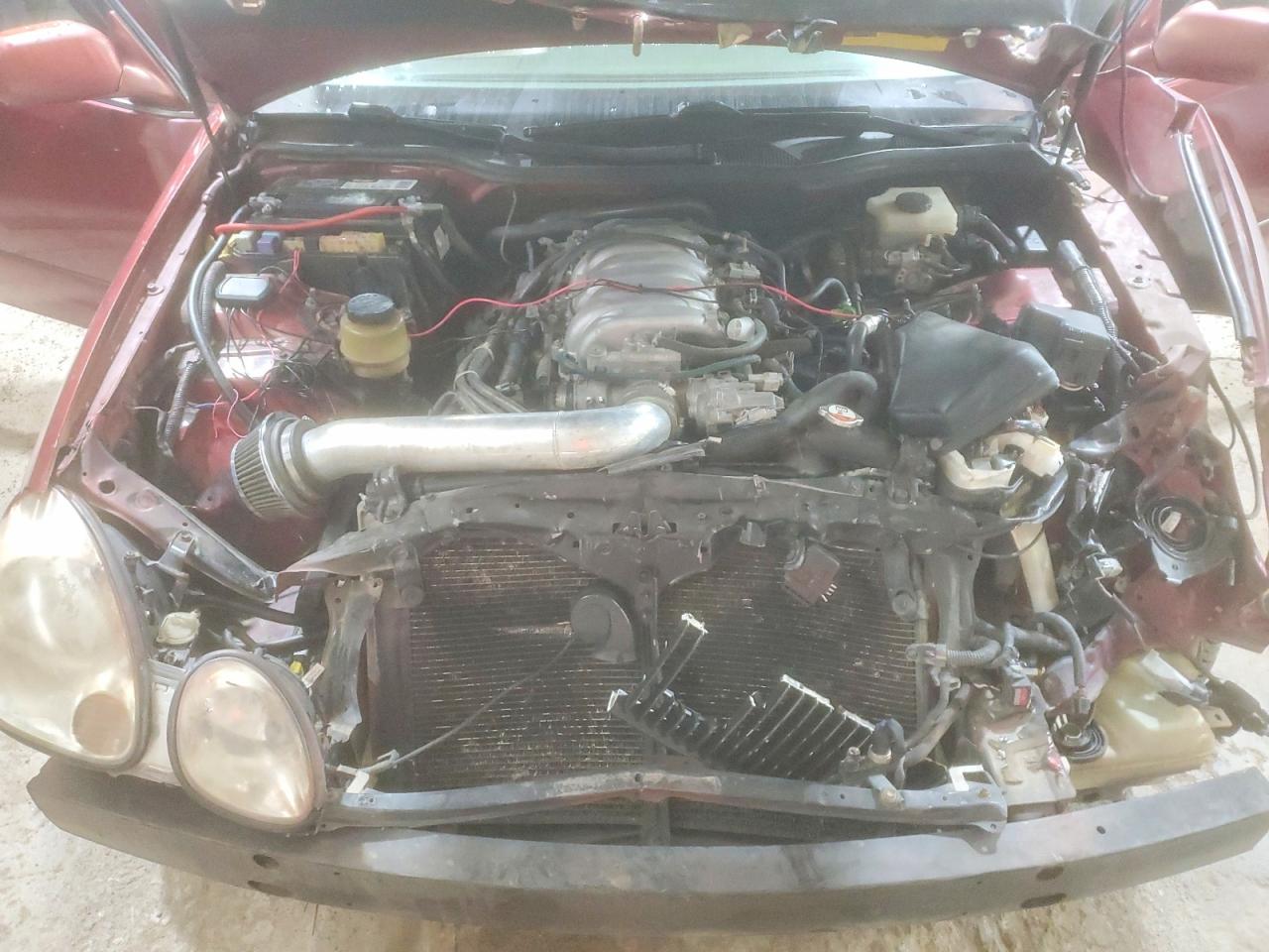 1999 Lexus Gs 400 Maroon vin: JT8BH68XXX0015510