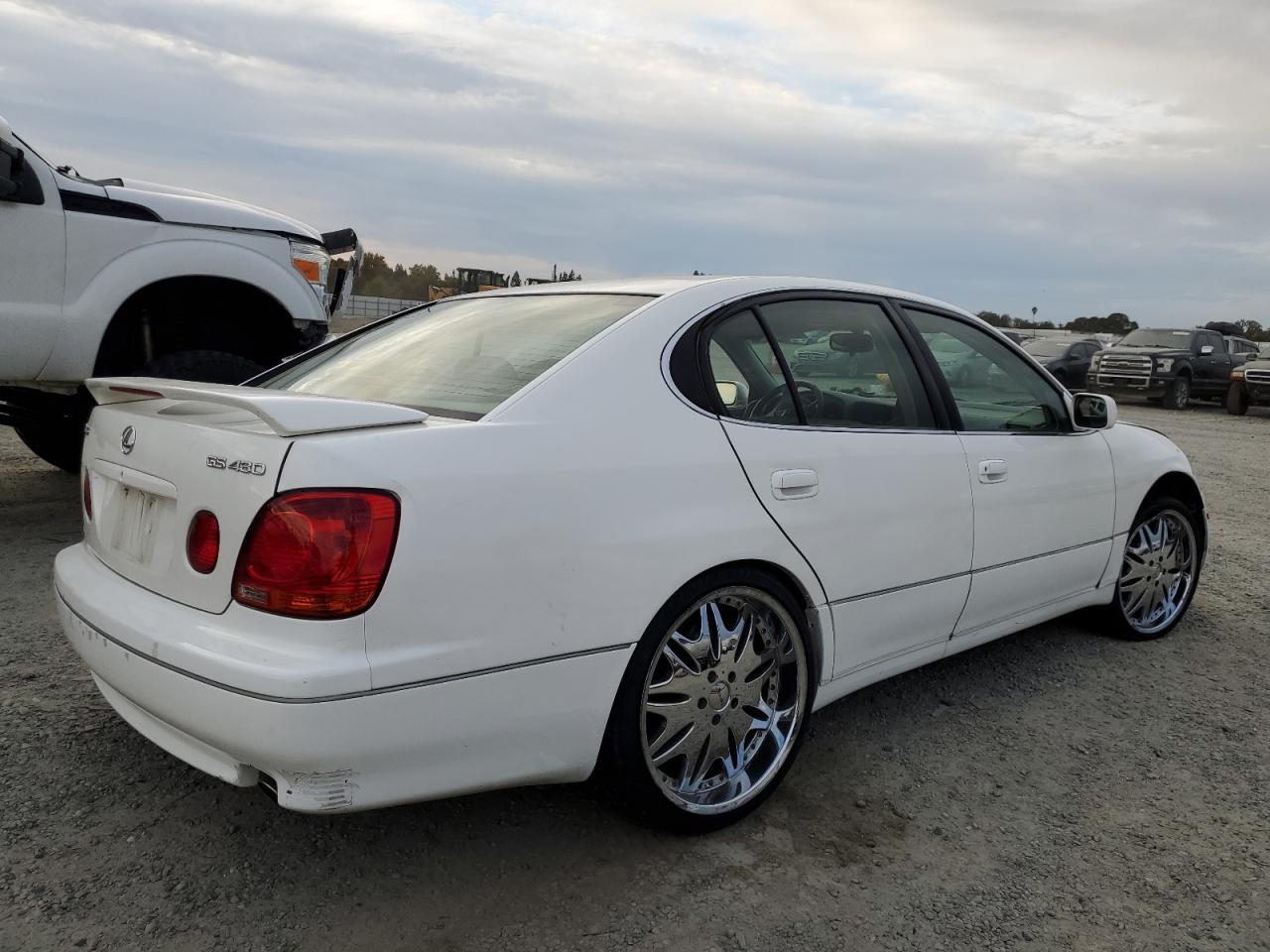 2001 Lexus Gs 430 White vin: JT8BL69S010006615