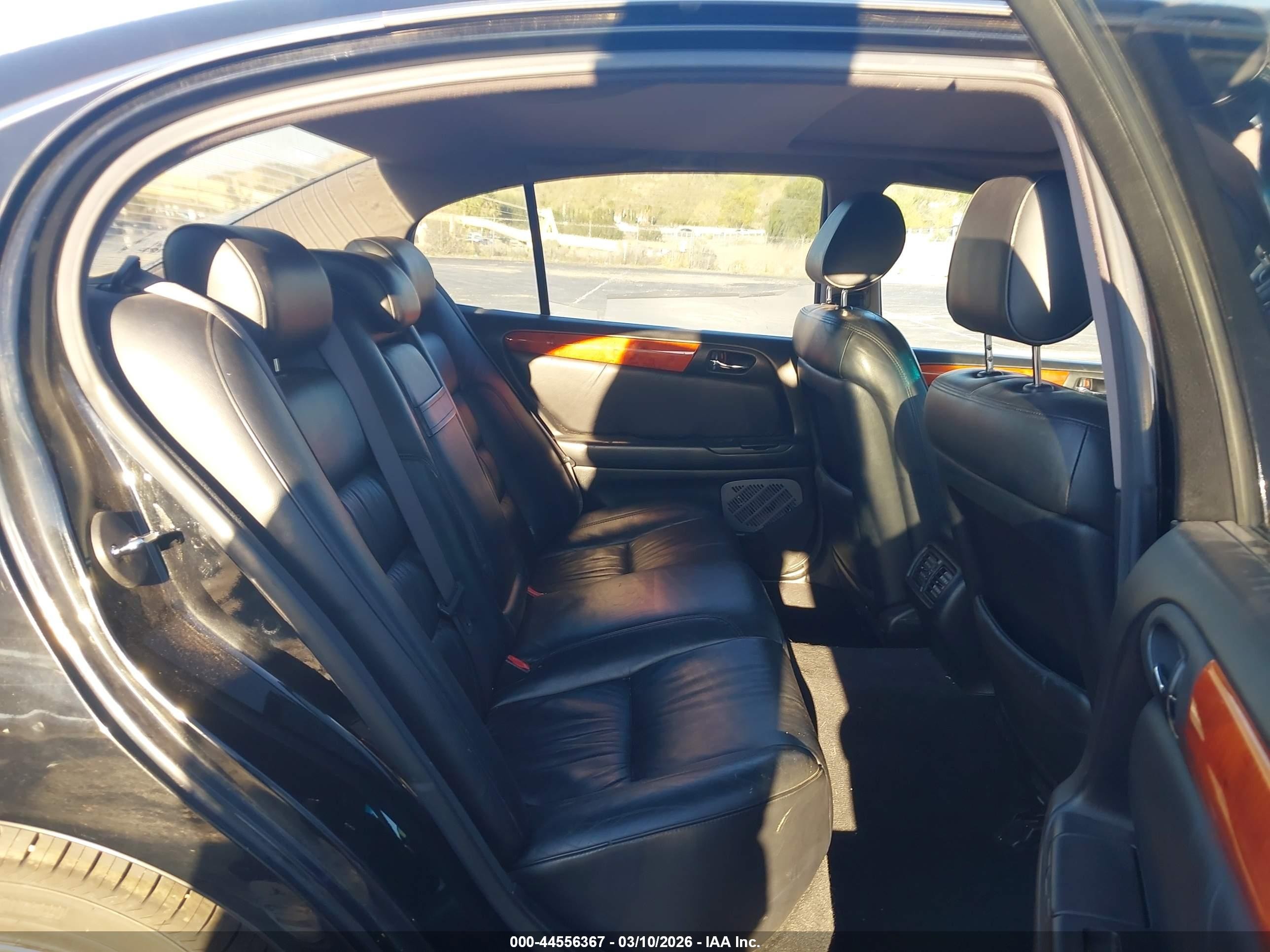 2002 Lexus Gs 430   Black vin: JT8BL69S020009676