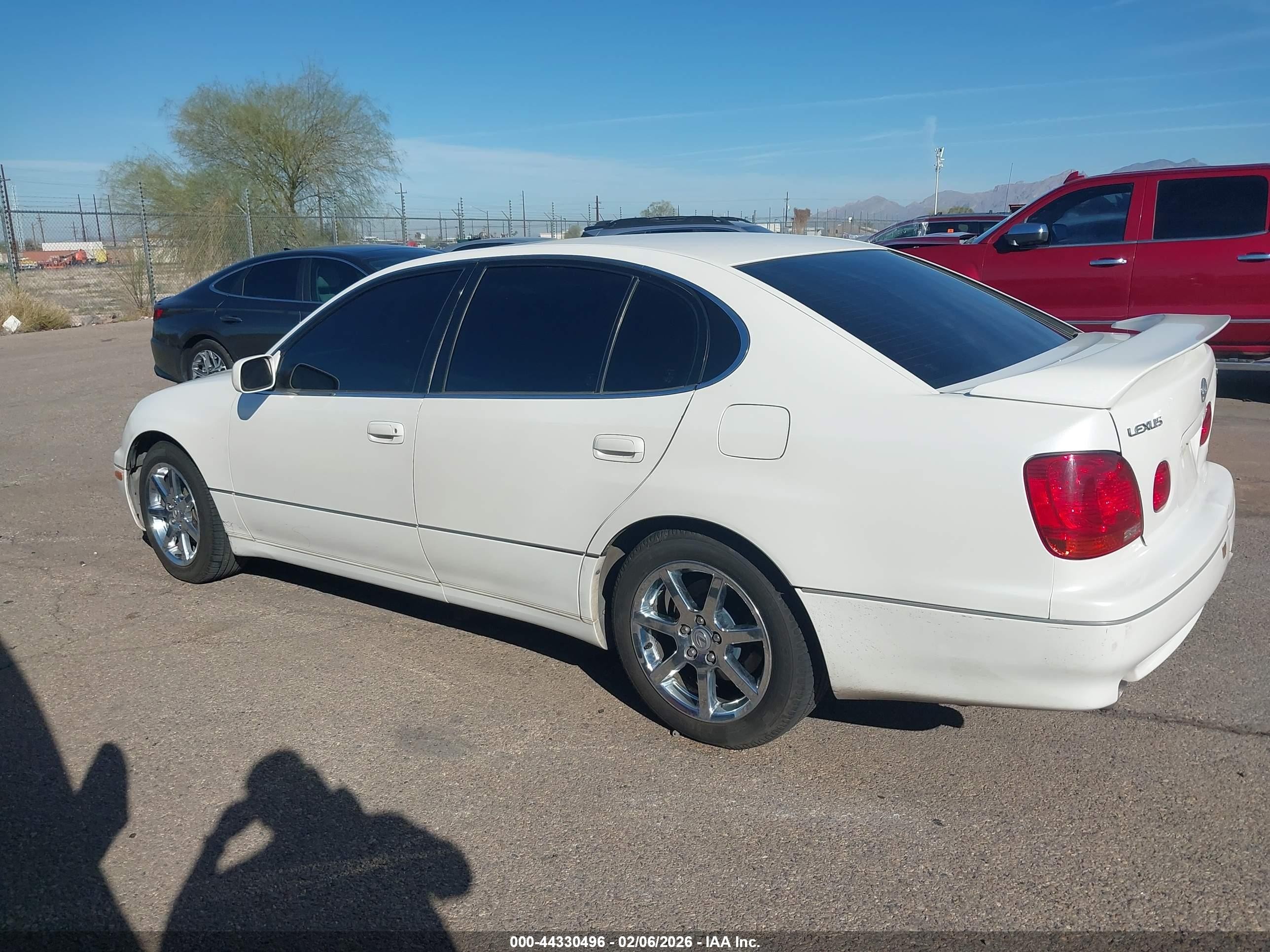 2004 Lexus Gs 430   Белый vin: JT8BL69S040015271