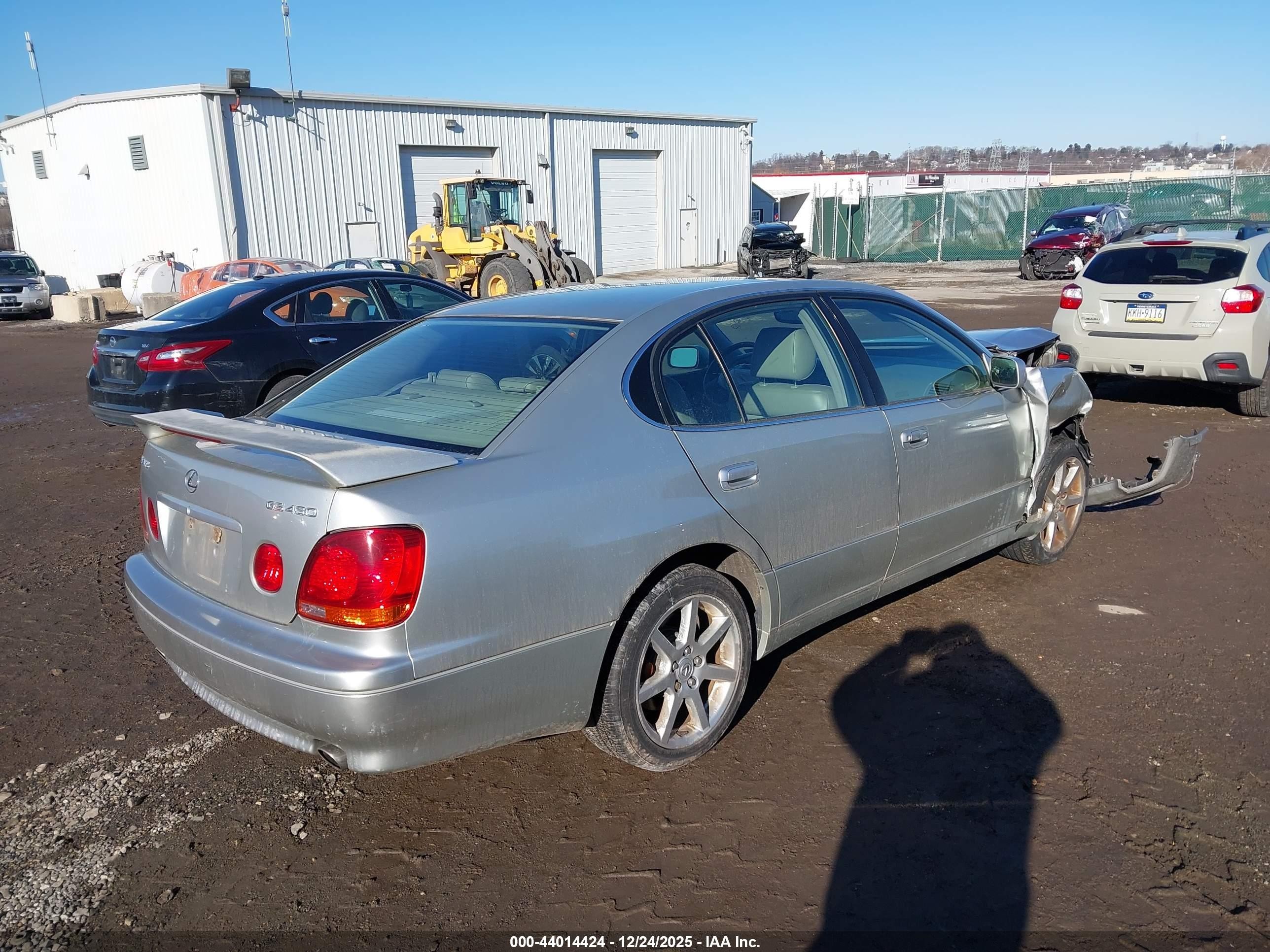 2003 Lexus Gs 430   Silver vin: JT8BL69S130014144