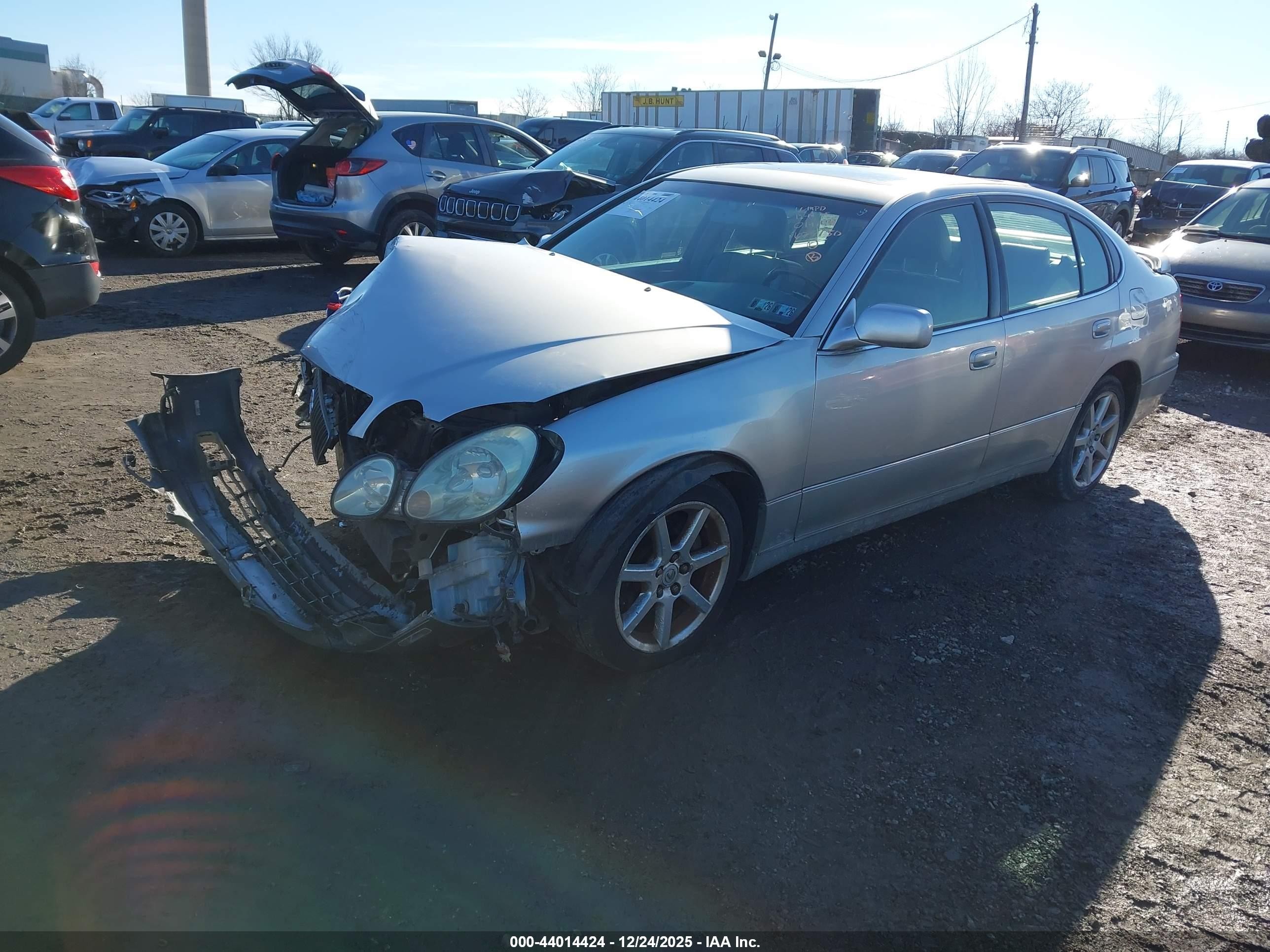 2003 Lexus Gs 430   Silver vin: JT8BL69S130014144