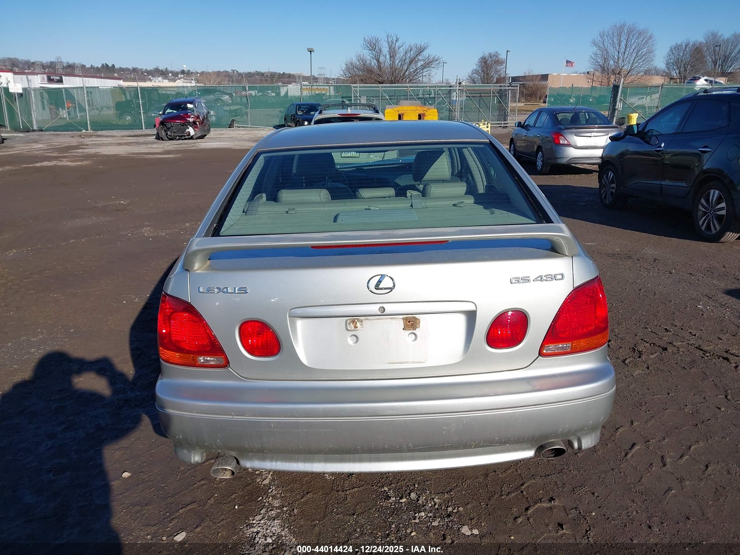 2003 Lexus Gs 430   Silver vin: JT8BL69S130014144