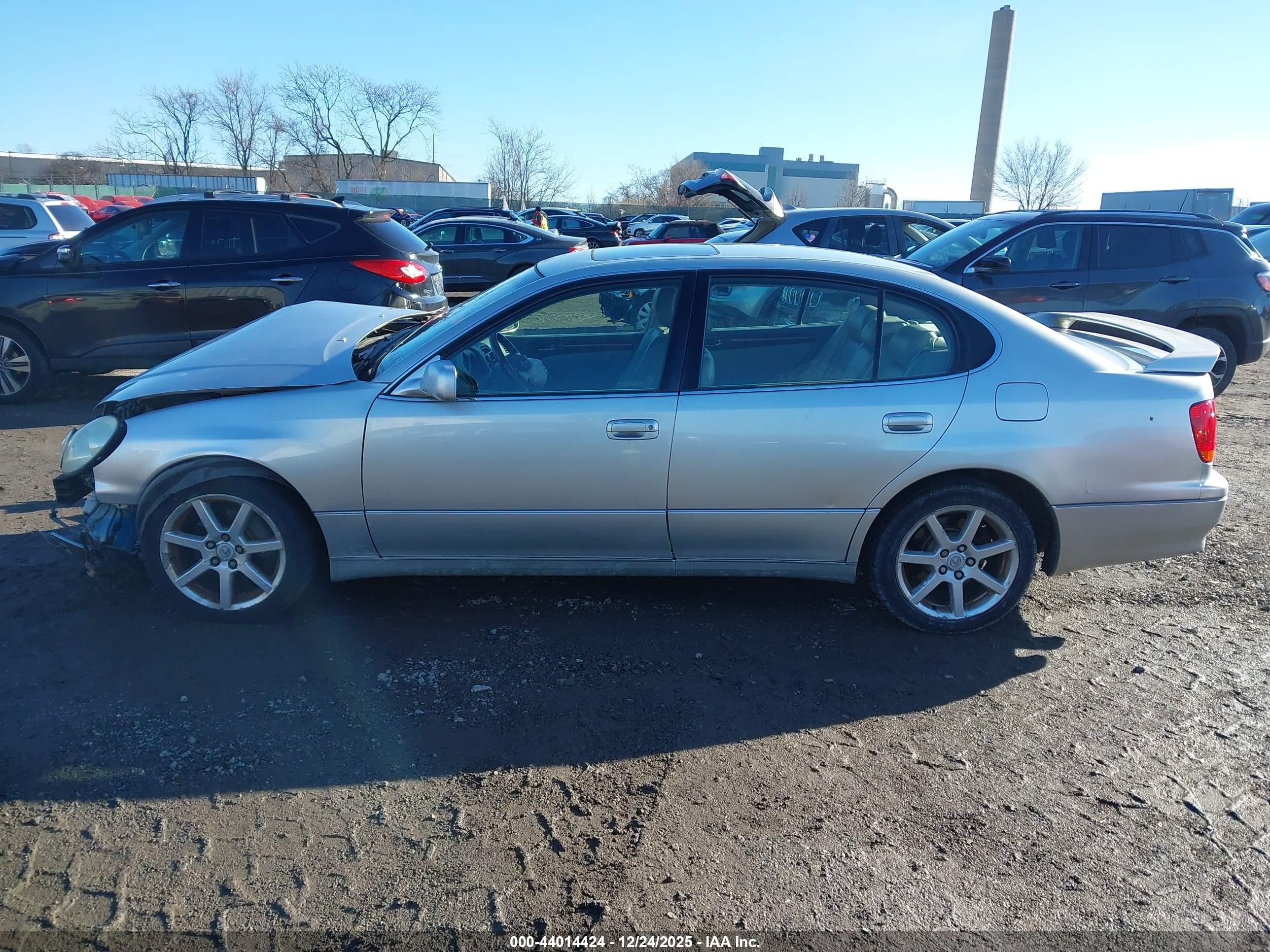 2003 Lexus Gs 430   Silver vin: JT8BL69S130014144