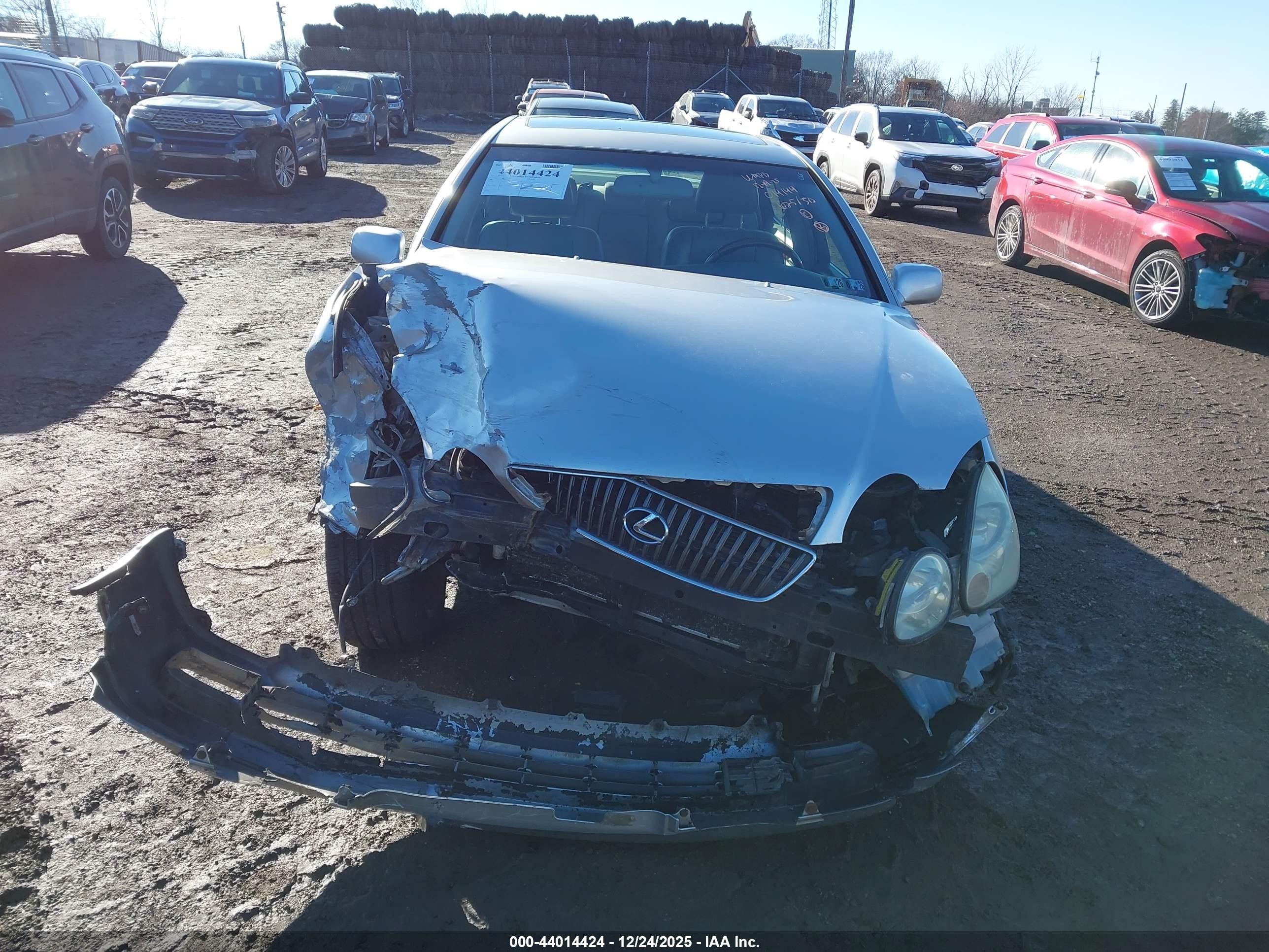 2003 Lexus Gs 430   Silver vin: JT8BL69S130014144