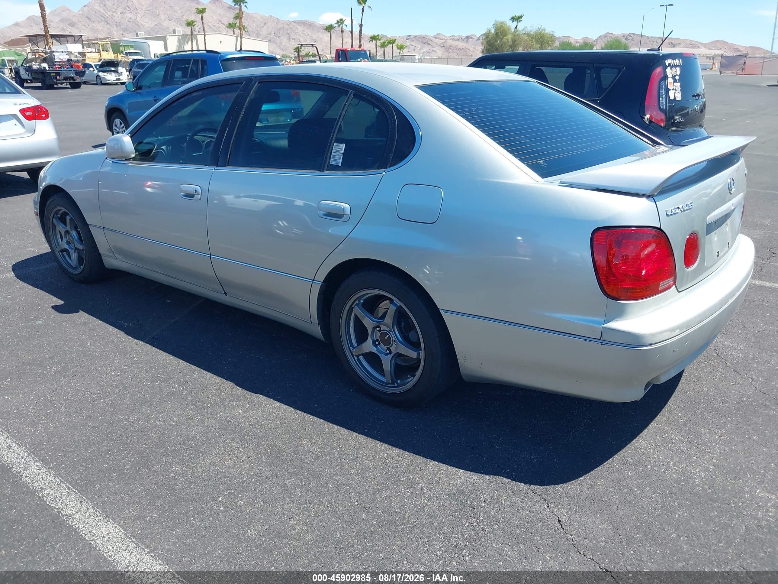 2001 Lexus Gs 430   Silver vin: JT8BL69S410001143
