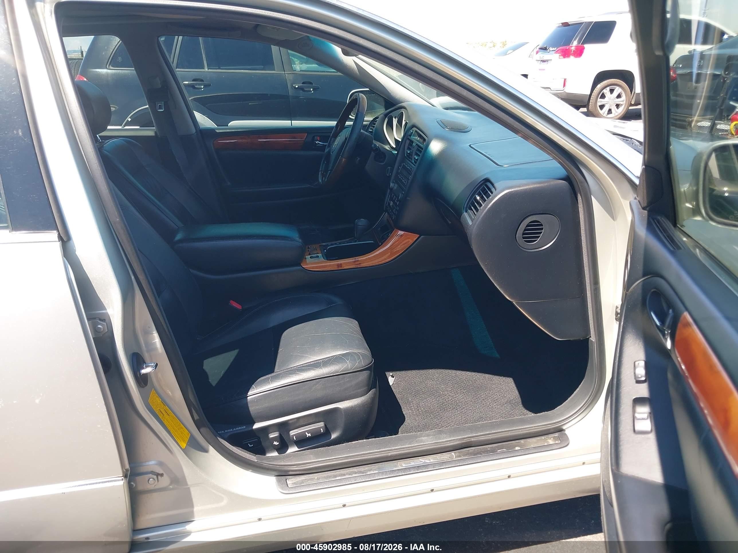 2001 Lexus Gs 430   Silver vin: JT8BL69S410001143