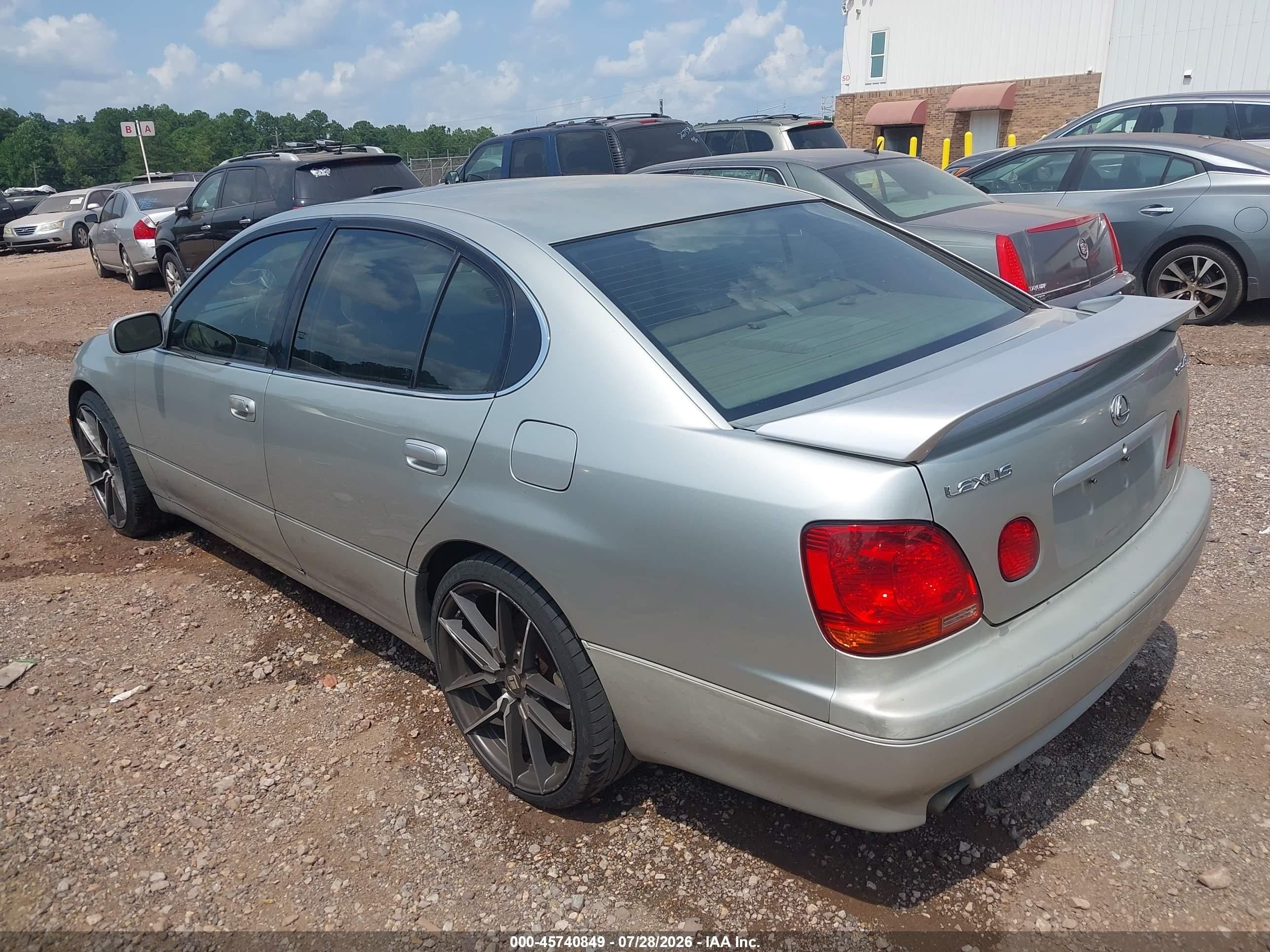 2001 Lexus Gs 430   Silver vin: JT8BL69S410001952