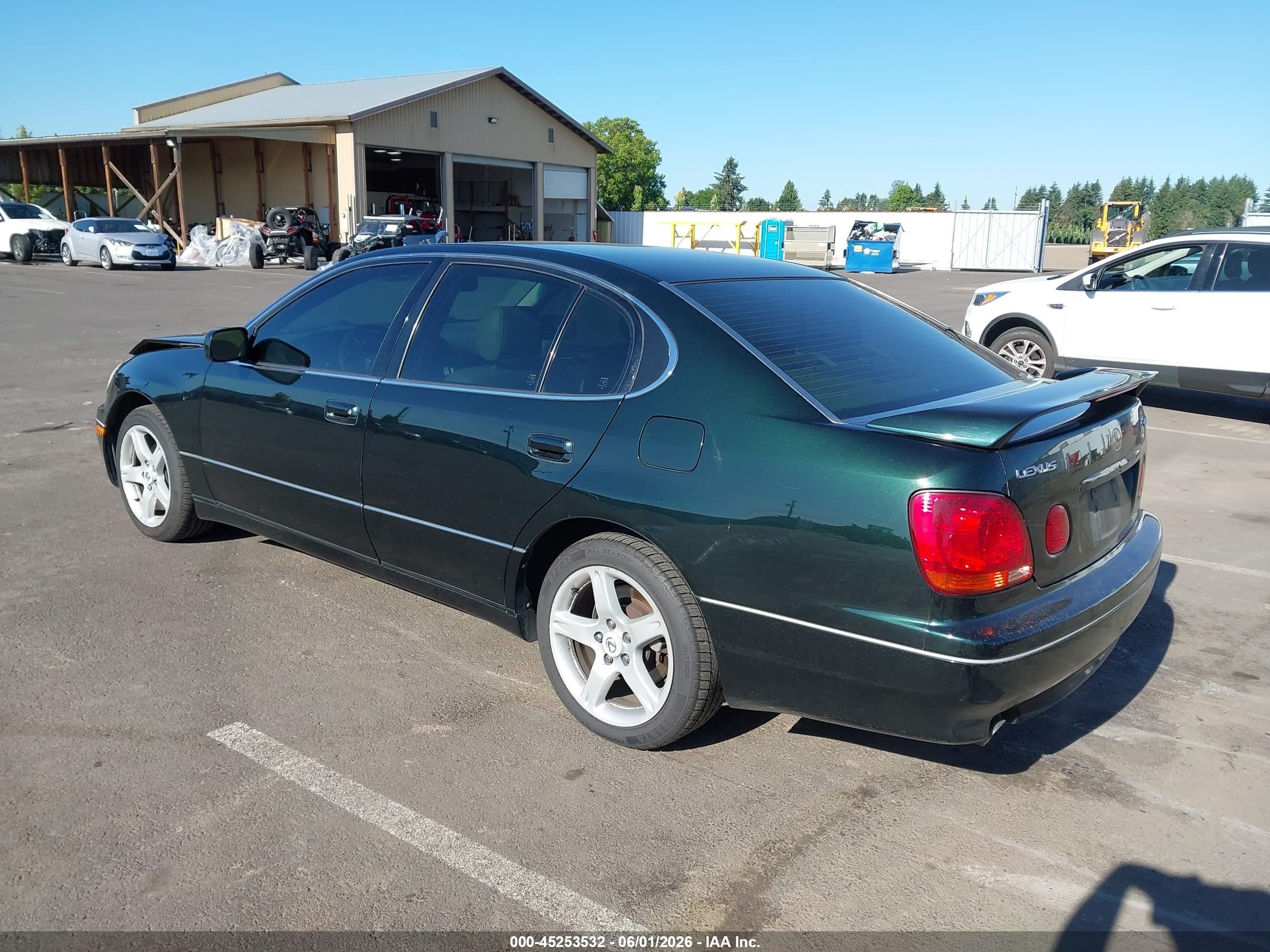 2001 Lexus Gs 430   Green vin: JT8BL69S410002213