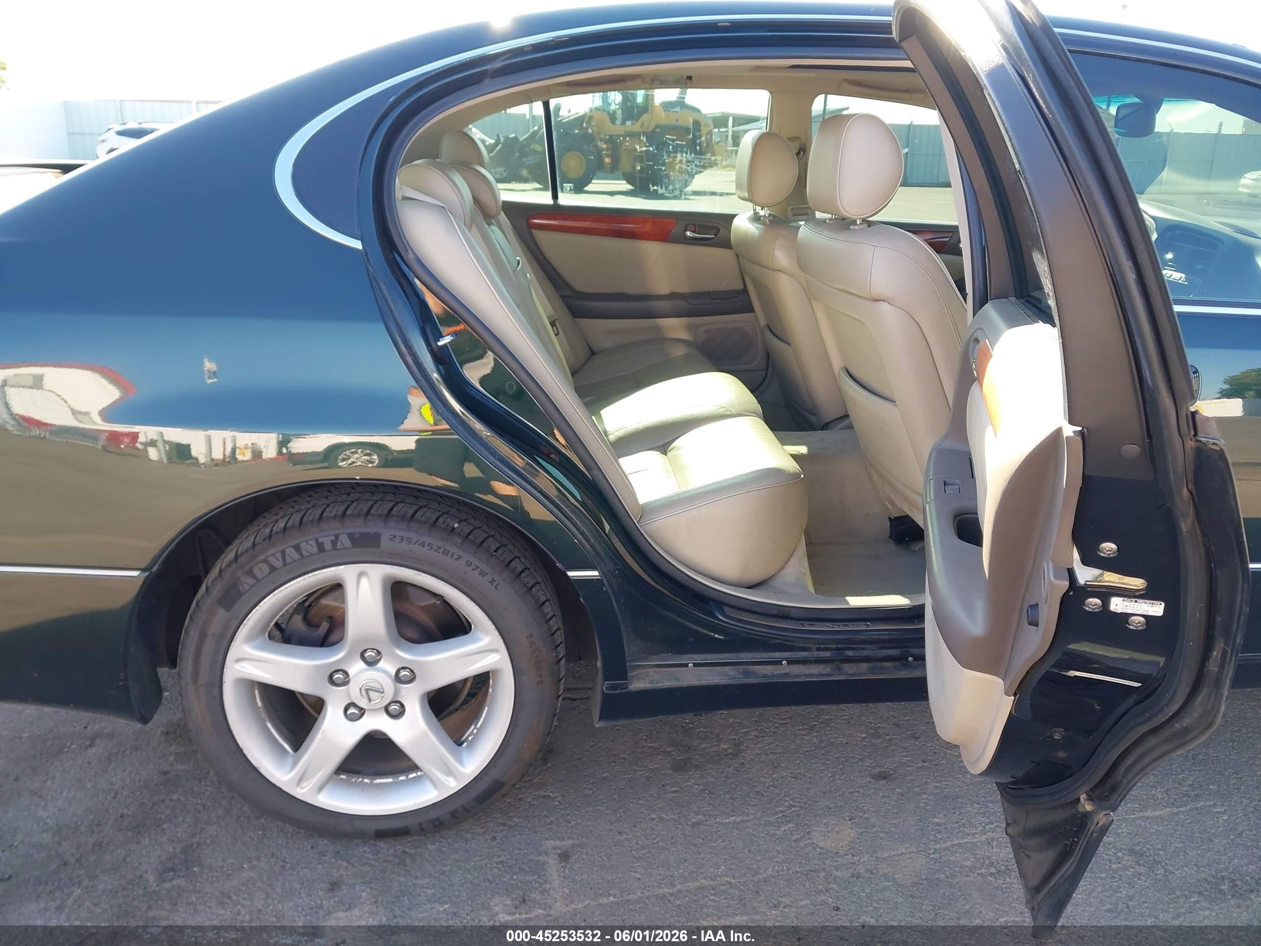 2001 Lexus Gs 430   Green vin: JT8BL69S410002213