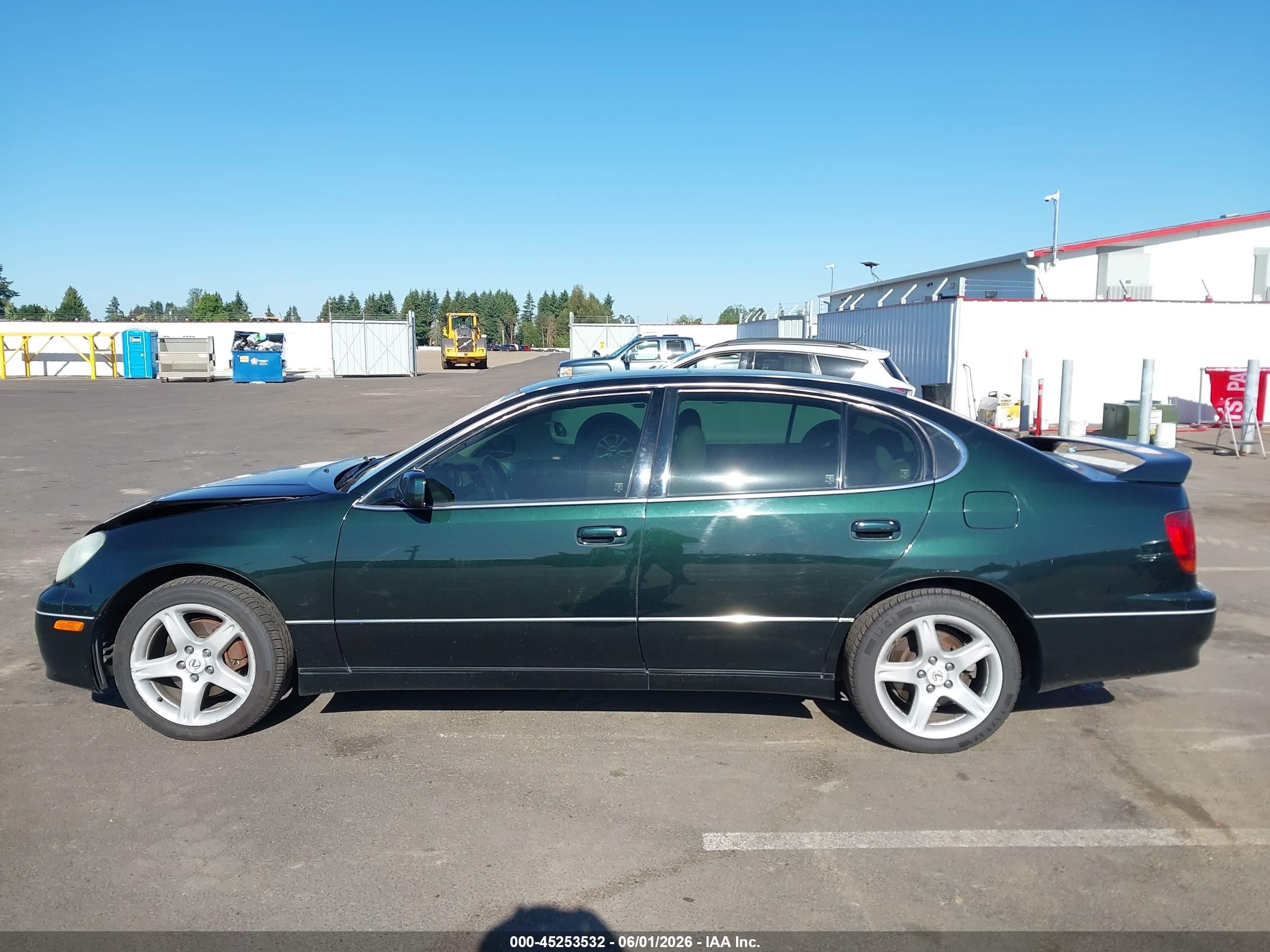 2001 Lexus Gs 430   Green vin: JT8BL69S410002213