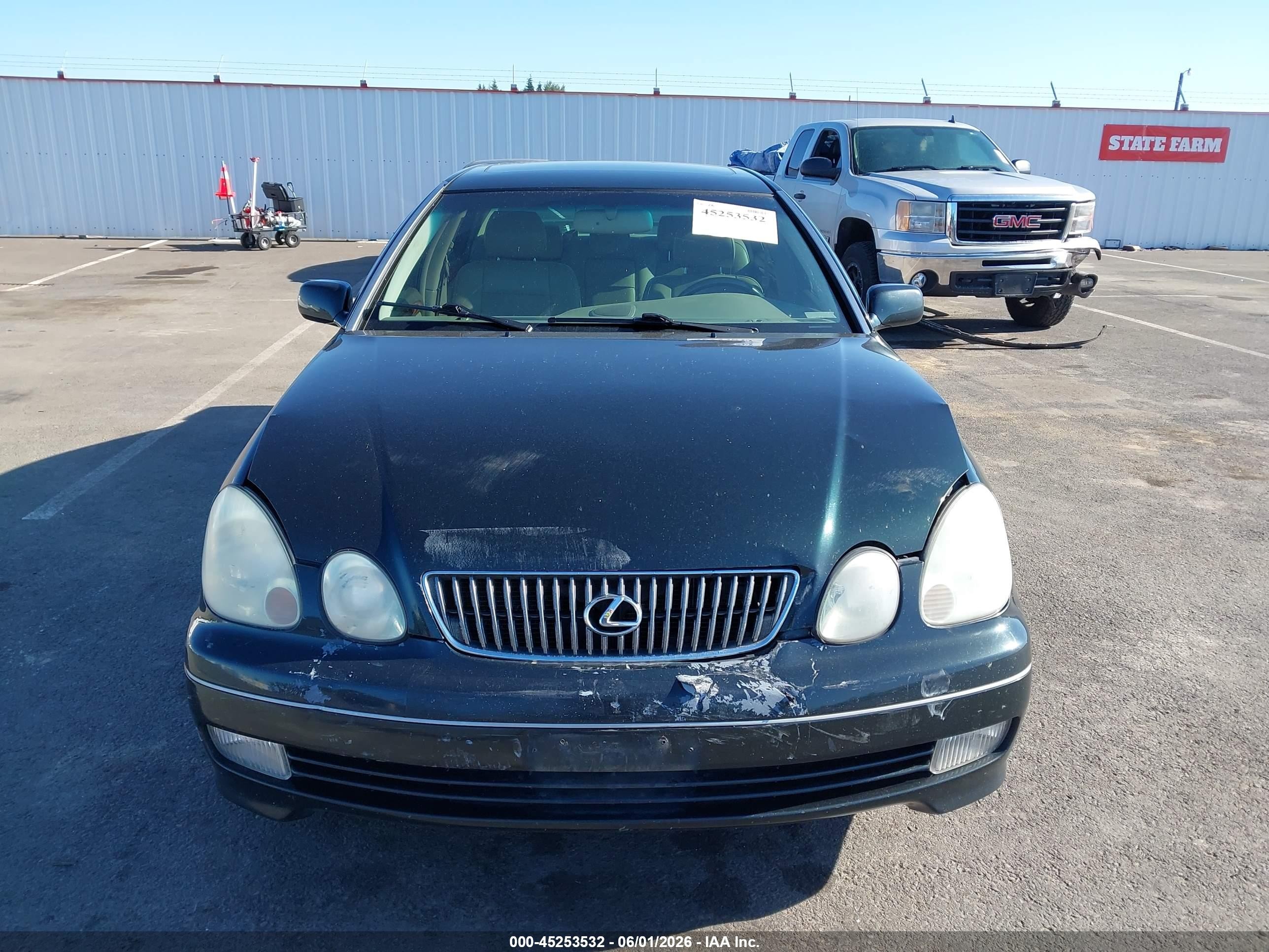 2001 Lexus Gs 430   Green vin: JT8BL69S410002213