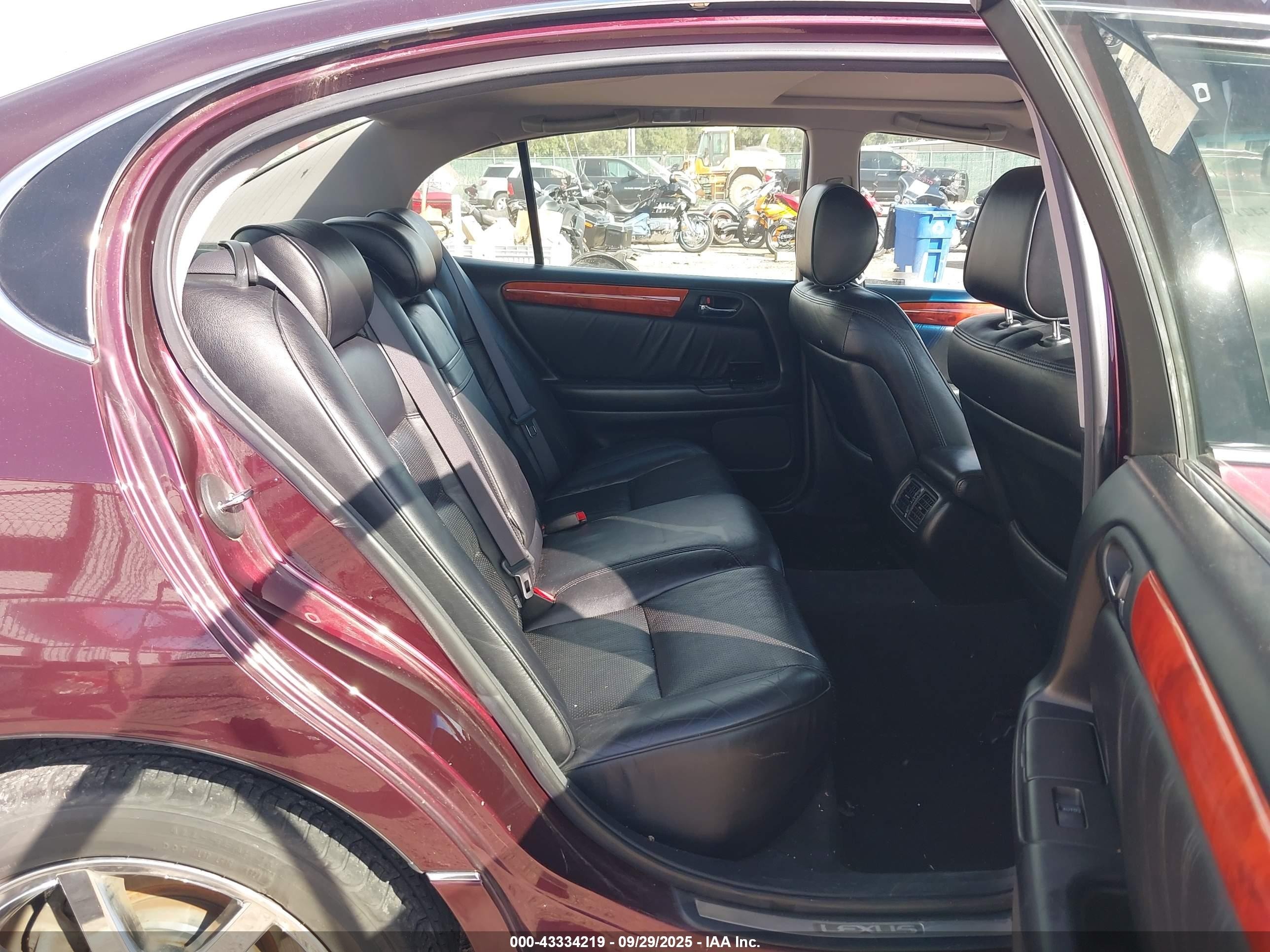 2004 Lexus Gs 430   Burgundy vin: JT8BL69S440015855
