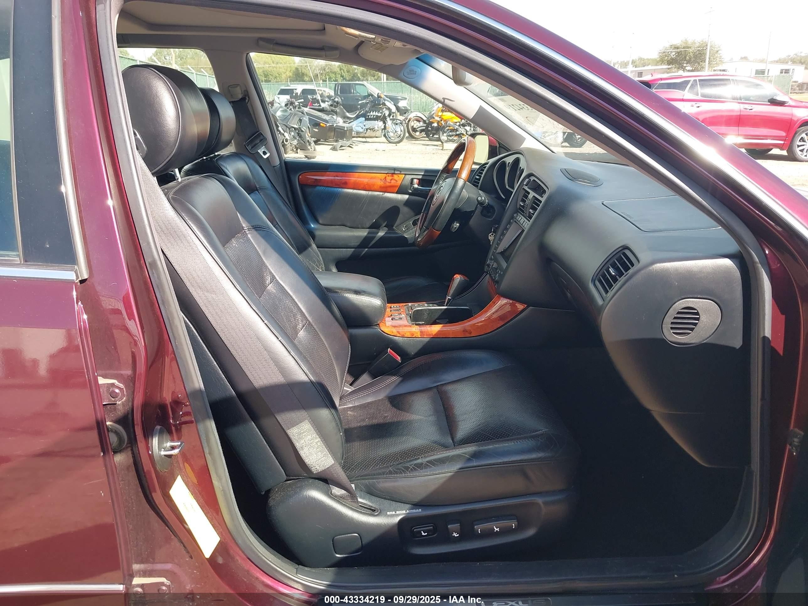 2004 Lexus Gs 430   Burgundy vin: JT8BL69S440015855
