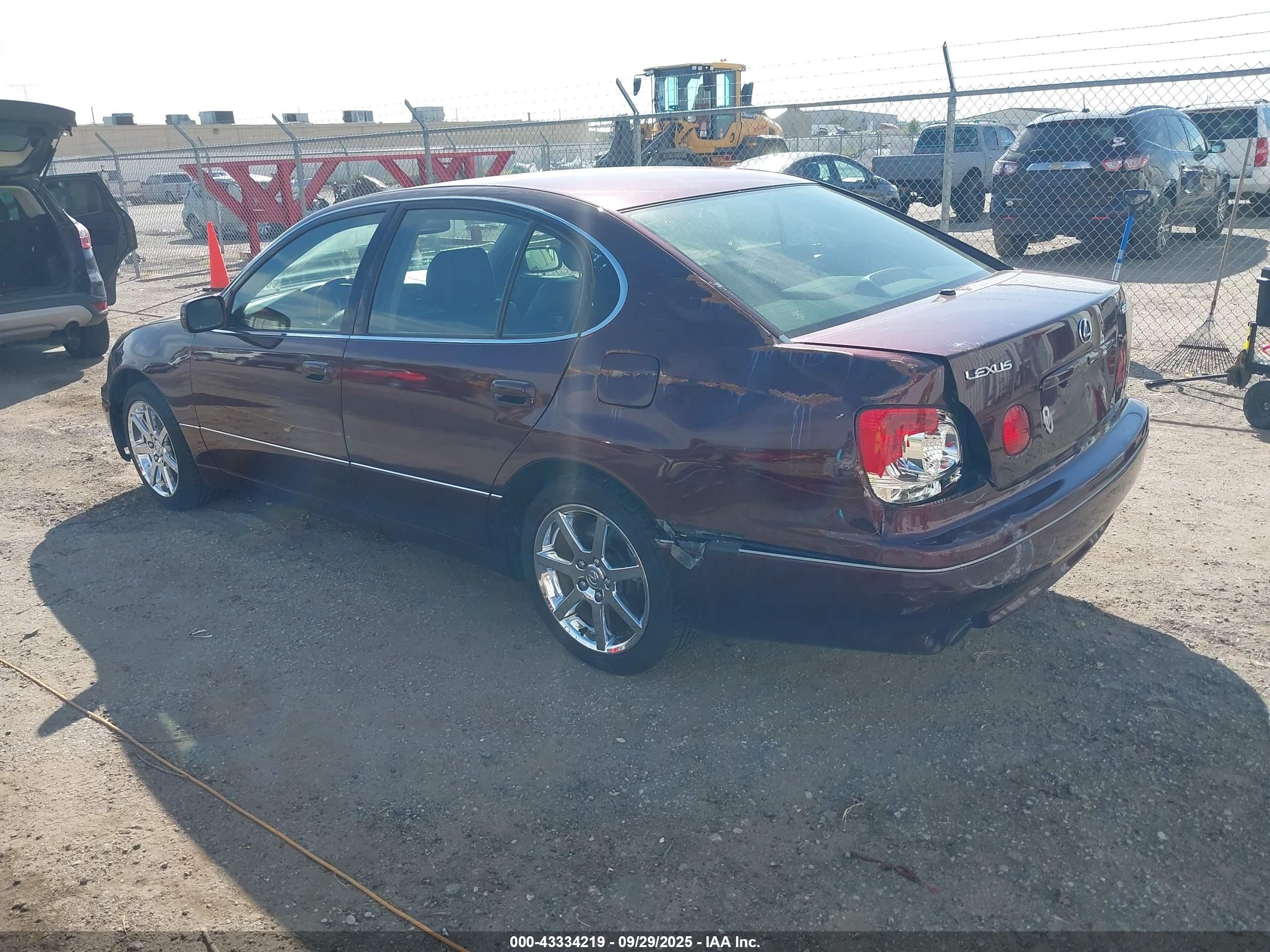 2004 Lexus Gs 430   Burgundy vin: JT8BL69S440015855