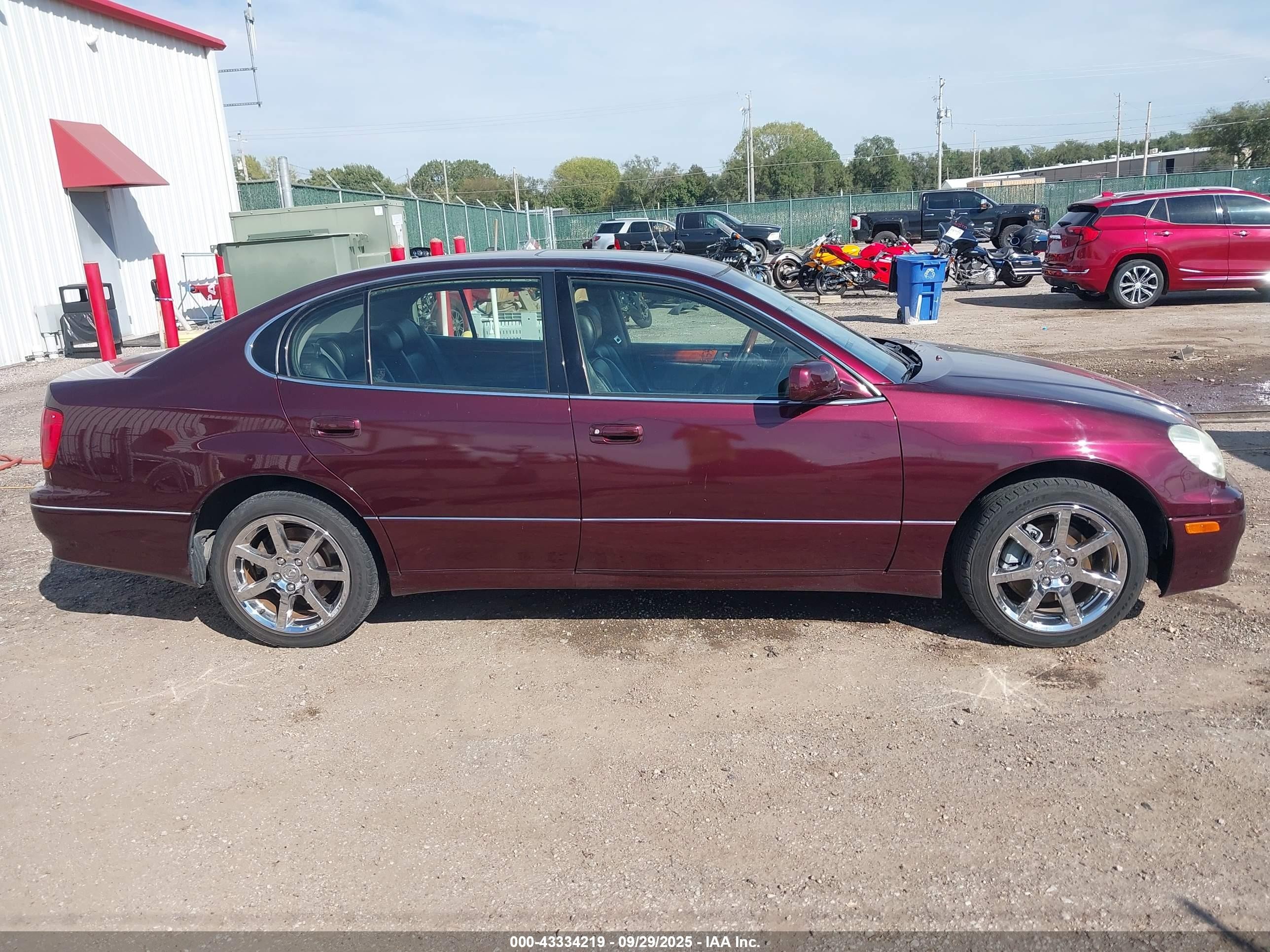 2004 Lexus Gs 430   Burgundy vin: JT8BL69S440015855
