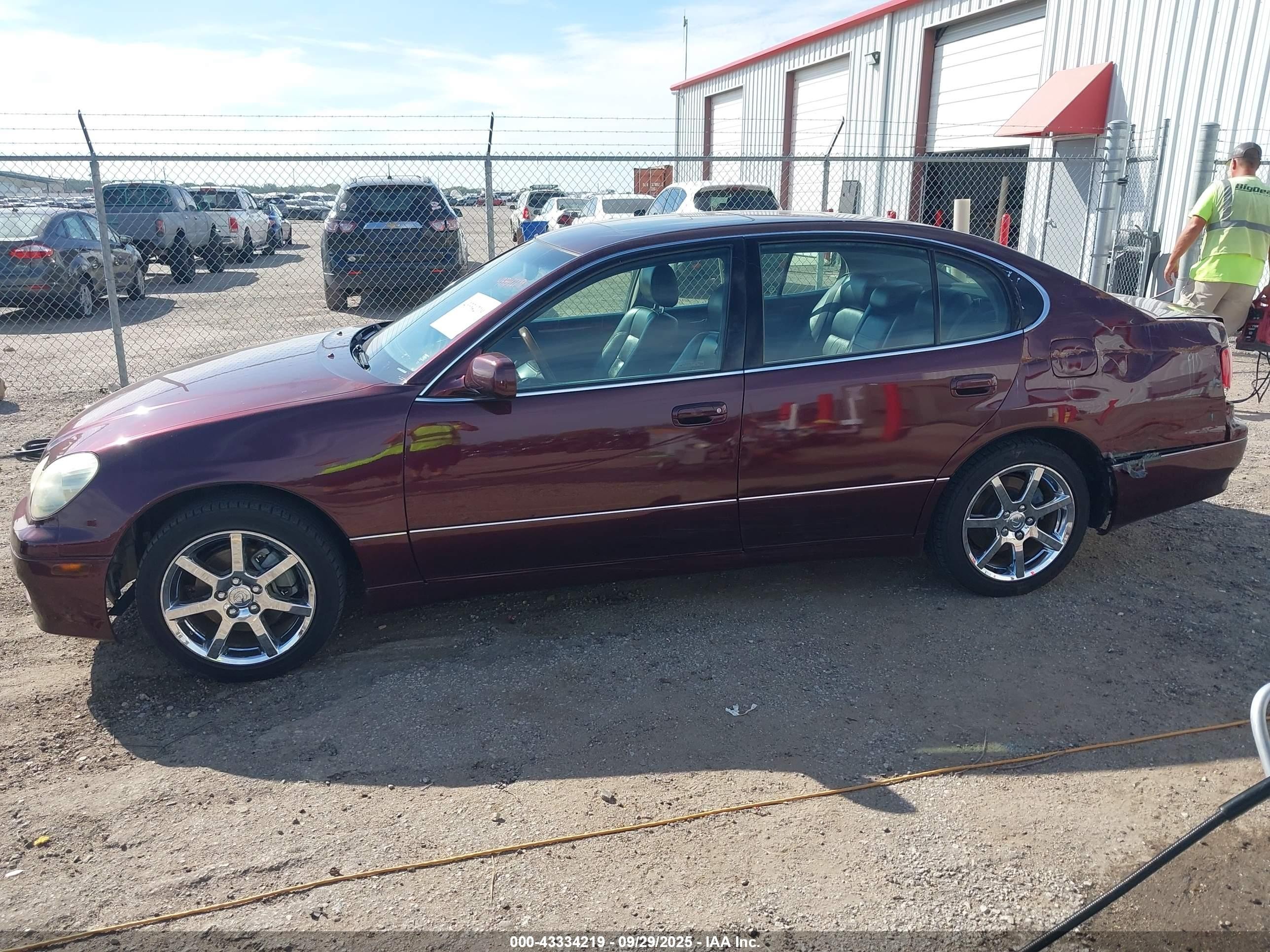 2004 Lexus Gs 430   Burgundy vin: JT8BL69S440015855