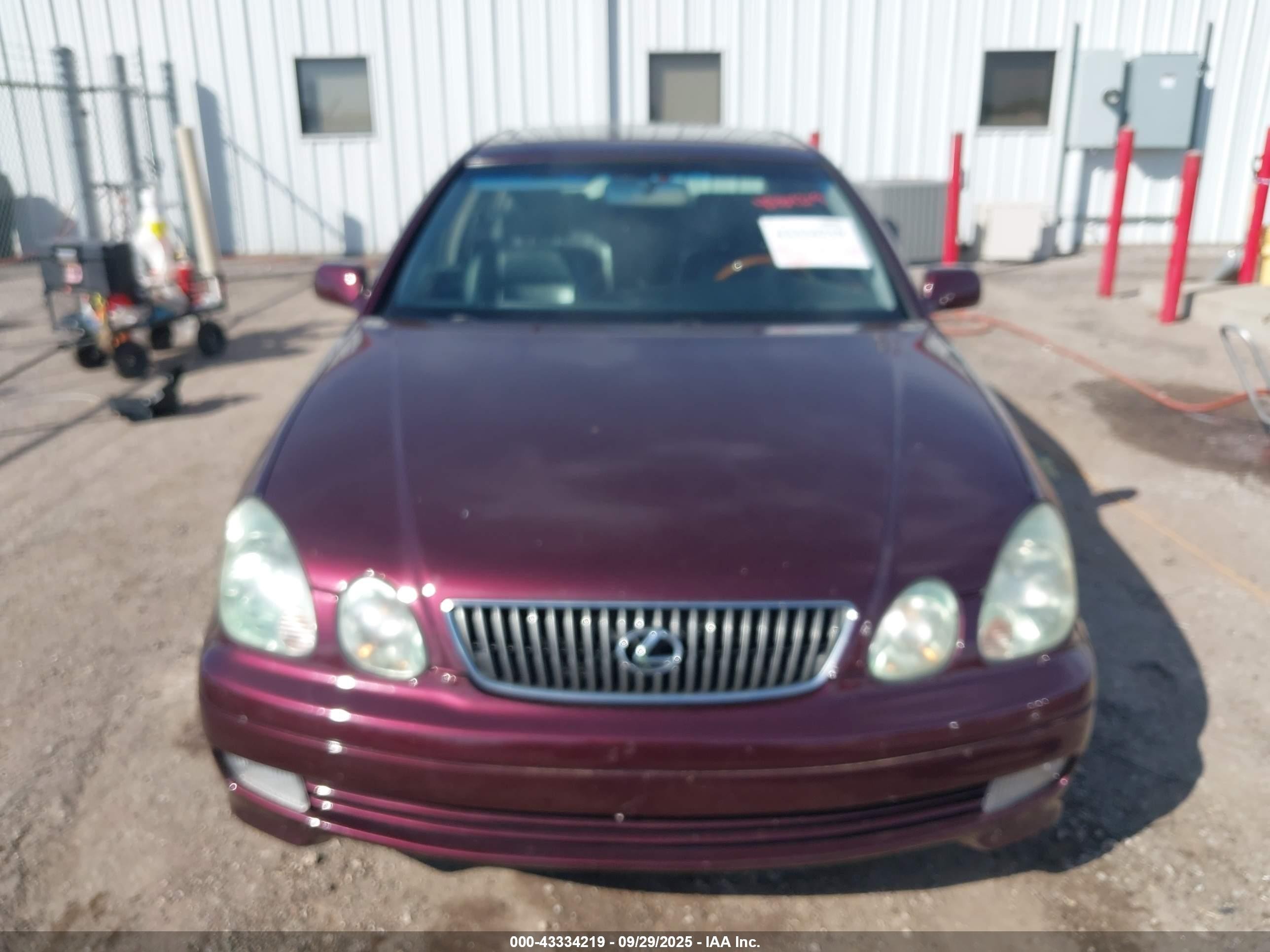 2004 Lexus Gs 430   Burgundy vin: JT8BL69S440015855
